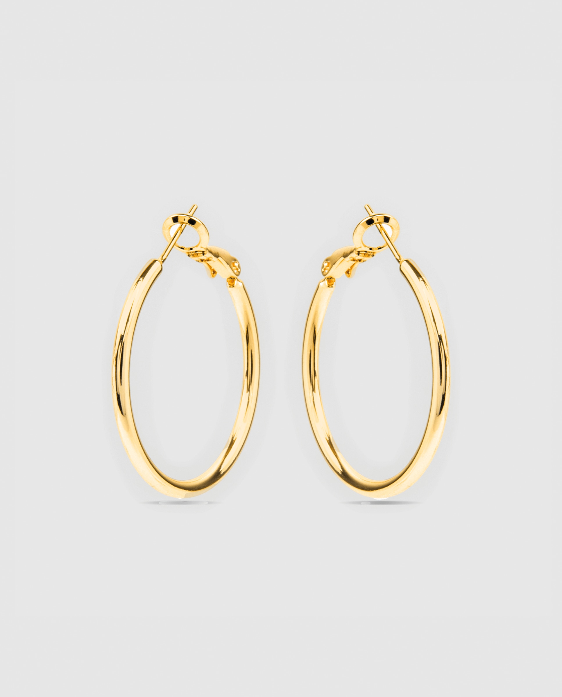 Brincos de Aro Essential África com Acabamentos em Ouro Amarelo de 18 Quilates Ouro-4