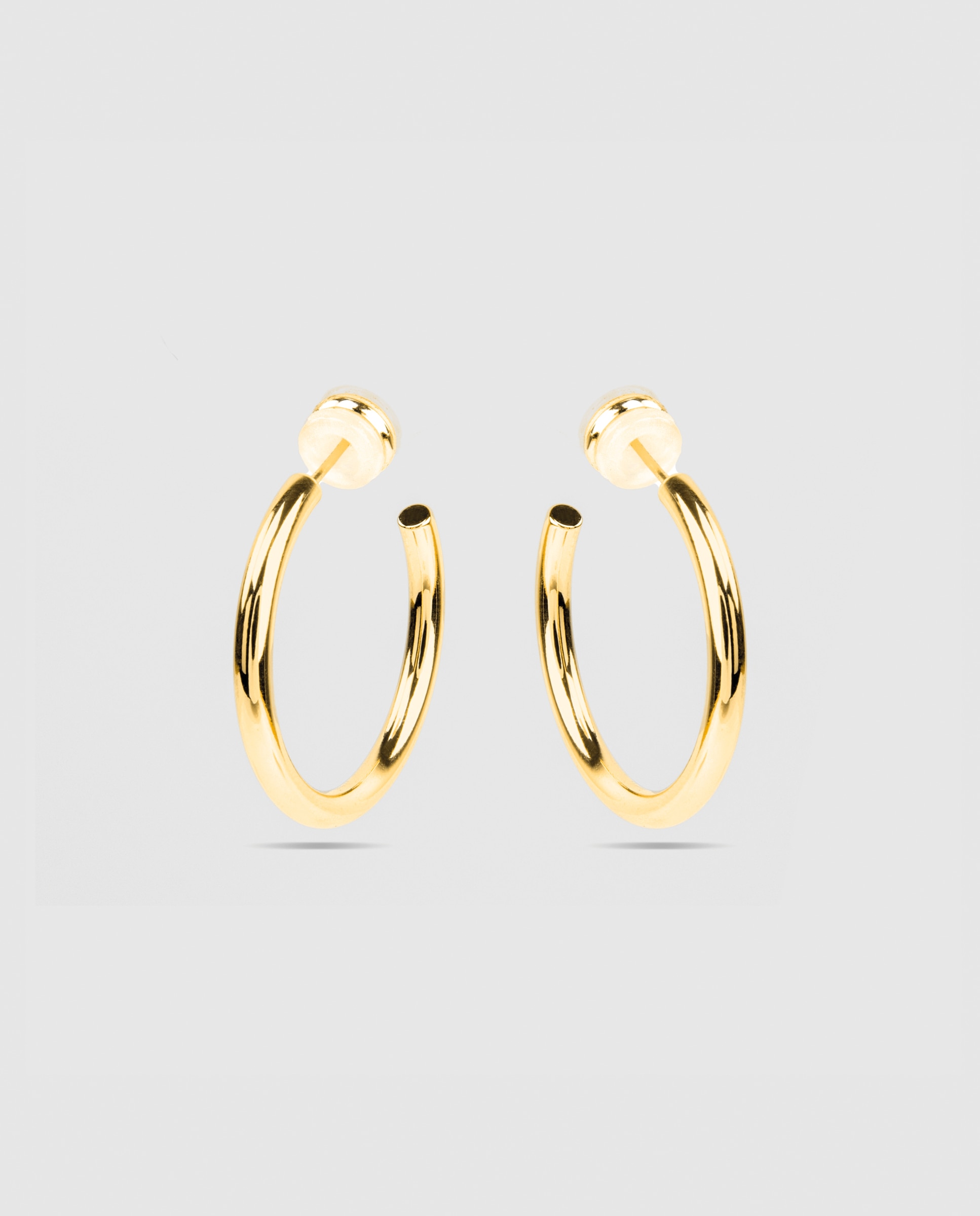 Brincos de Aro Essential África com Acabamentos em Ouro Amarelo de 18 Quilates Ouro-4