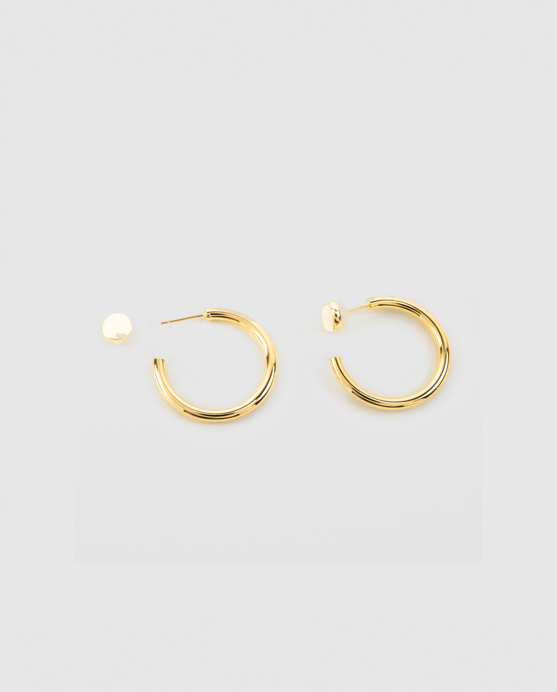 Brincos de Aro Essential África com Acabamentos em Ouro Amarelo de 18 Quilates Ouro-5