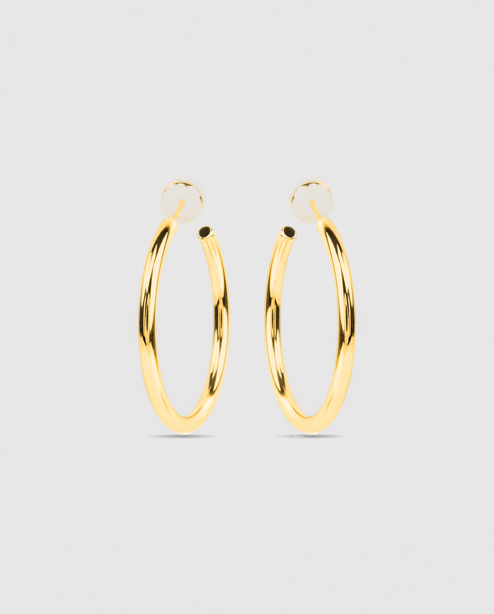 Brincos de Aro Essential África com Acabamentos em Ouro Amarelo de 18 Quilates Ouro-4