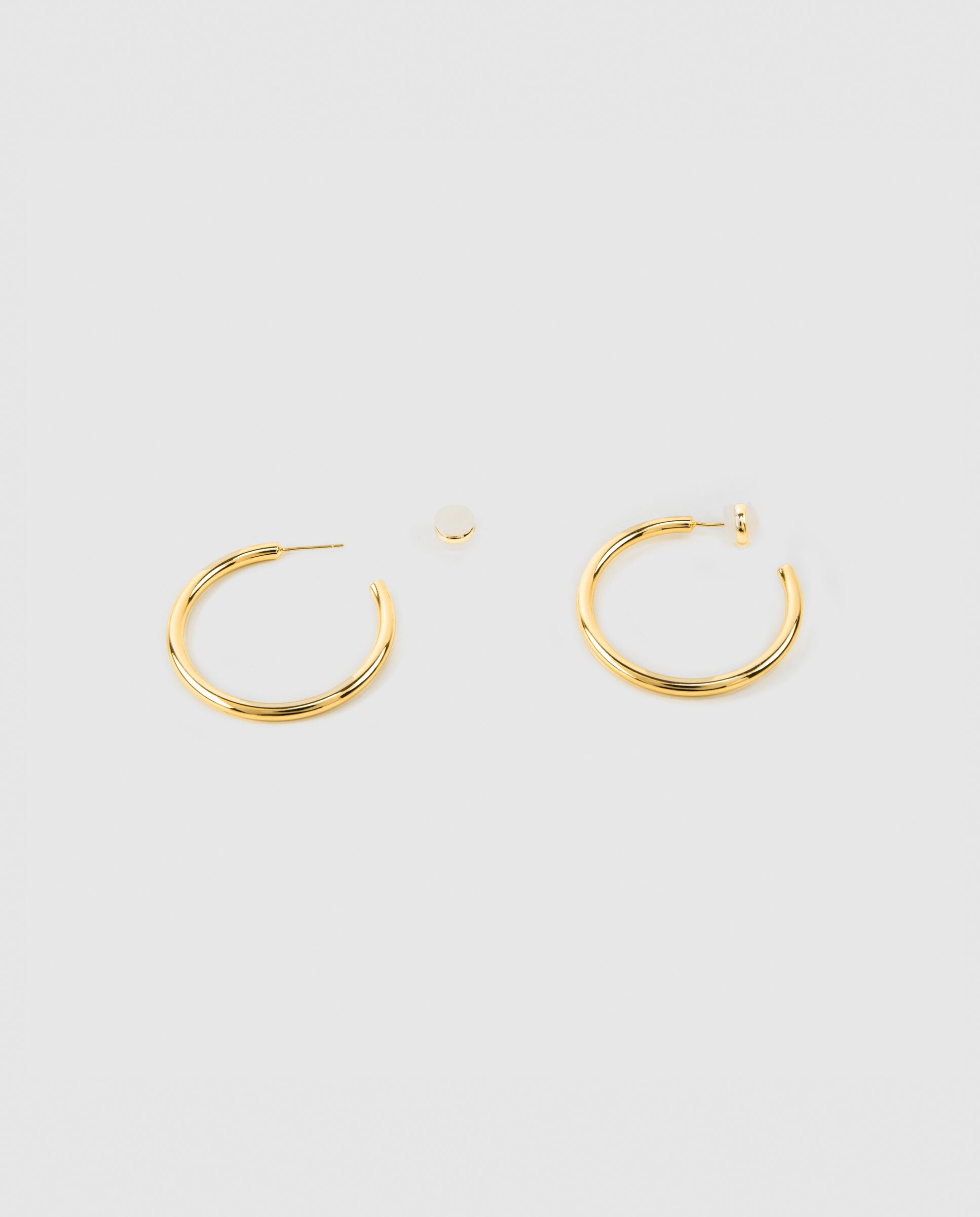 Brincos de Aro Essential África com Acabamentos em Ouro Amarelo de 18 Quilates Ouro-5