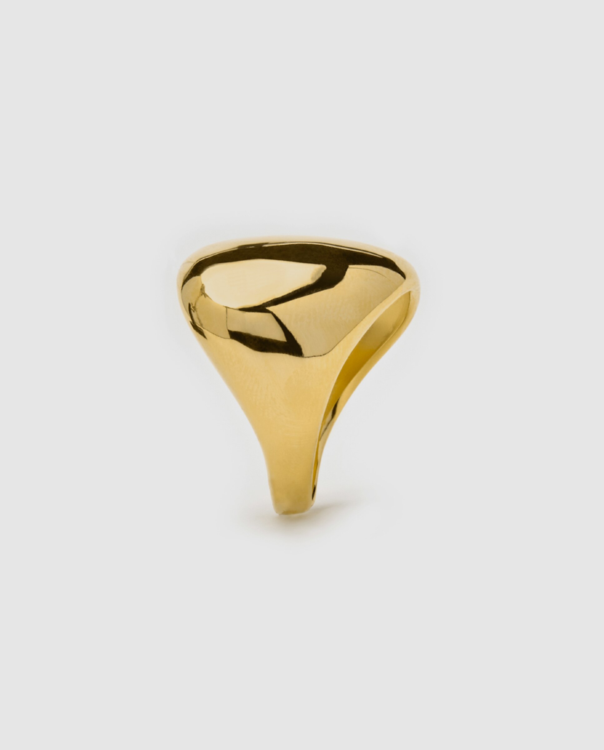 Anel Momentos para Brilhar de Prata de Lei 925 com Acabamento em Ouro de 18 Quilates Ouro-3