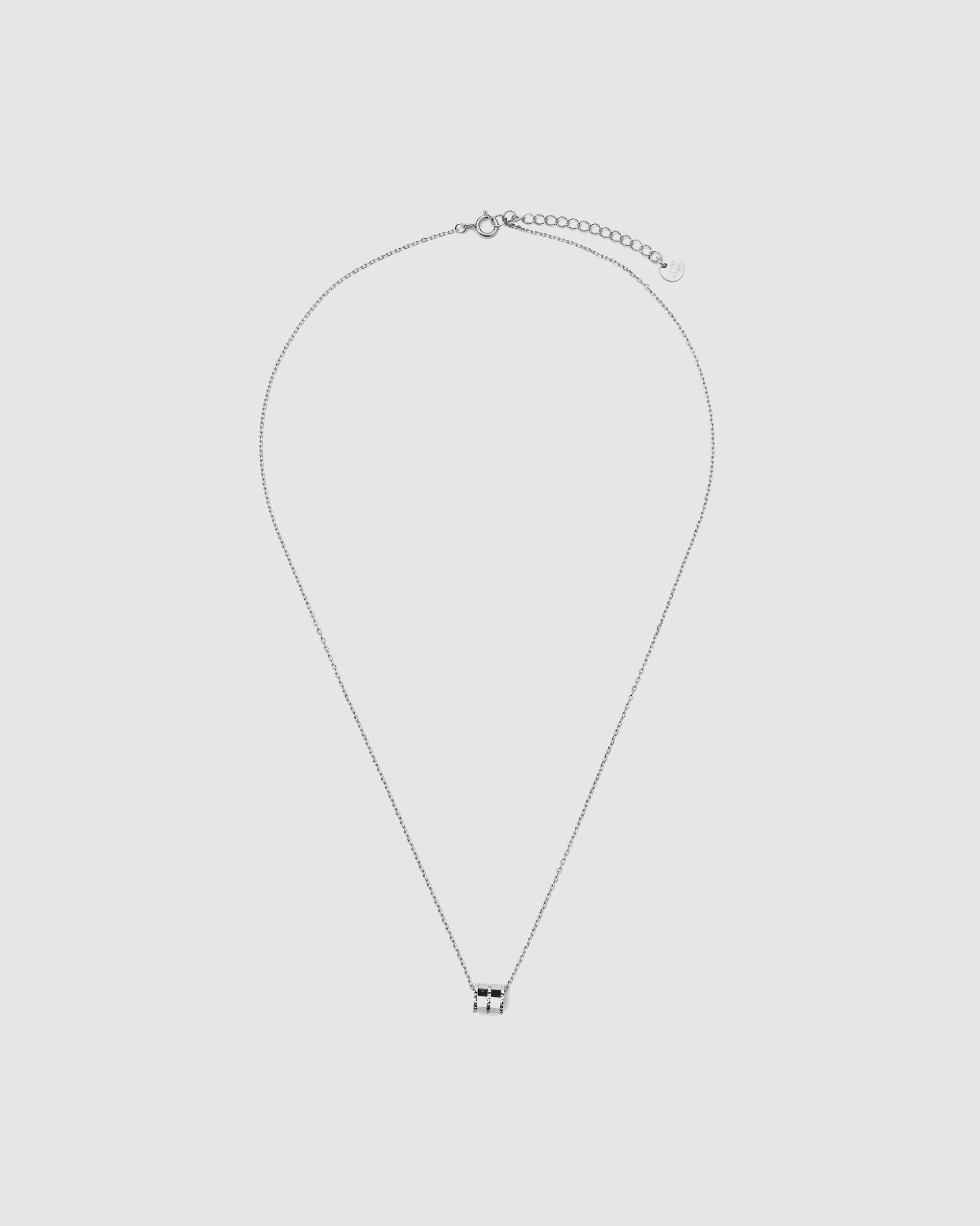 Colar Momentos para Brilhar de Prata de Lei 925 com Acabamento em Ródio e Zirconita Brilhante Ouro / Prata-3