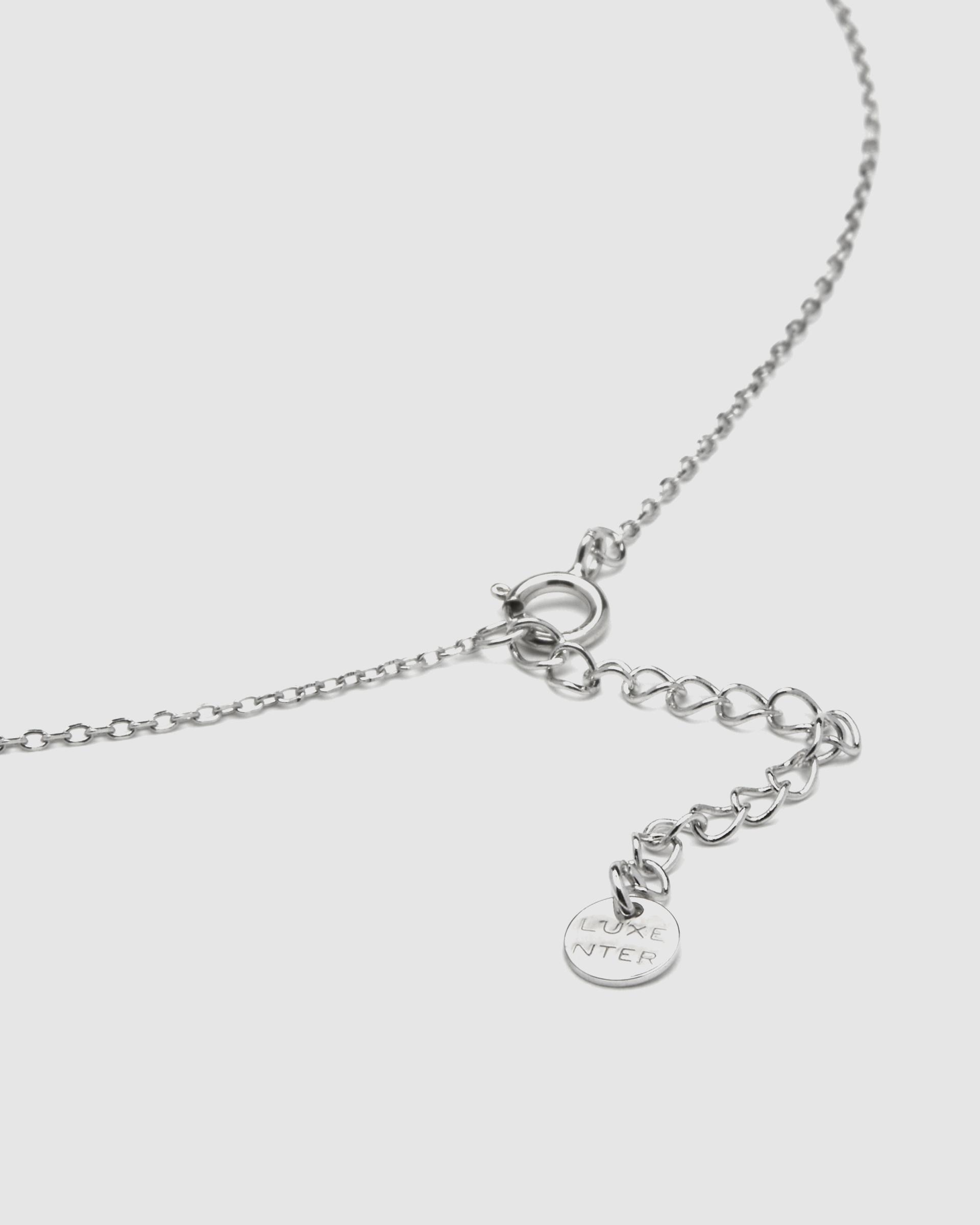 Colar Momentos para Brilhar de Prata de Lei 925 com Acabamento em Ródio e Zirconita Brilhante Ouro / Prata-6