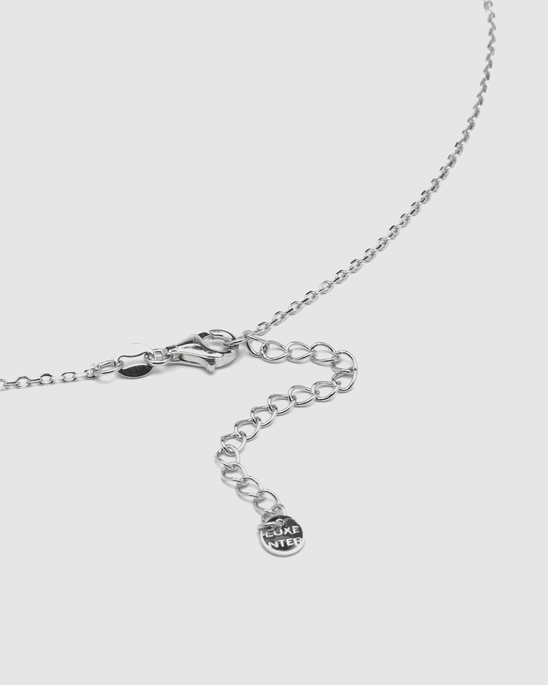 Colar Momentos para Brilhar de Prata de Lei 925 com Acabamento em Ródio e Zirconita Brilhante Prata-7