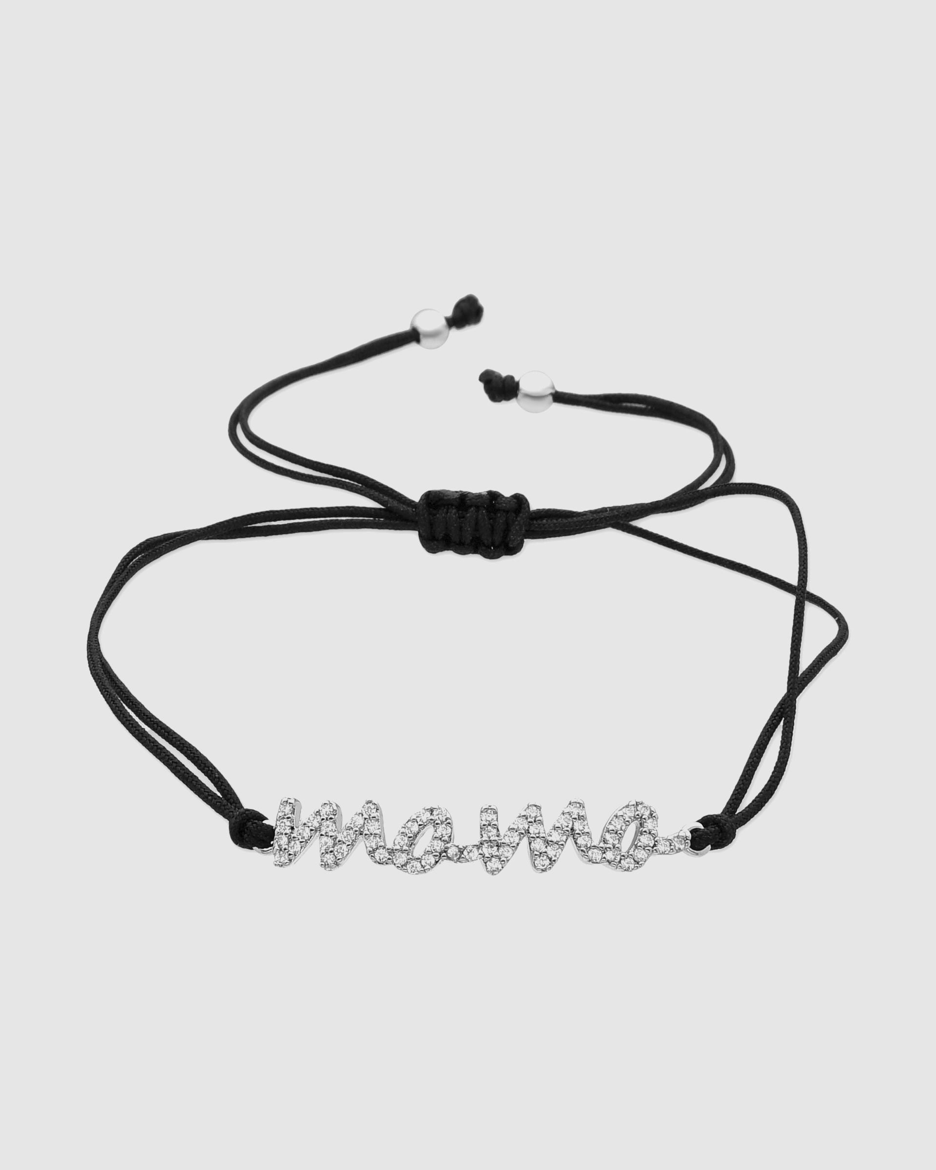 Pulseira de Corrente Special Edition de Prata de Lei 925 Acabada em Ródio com Zirconita Brilhante Prata-1