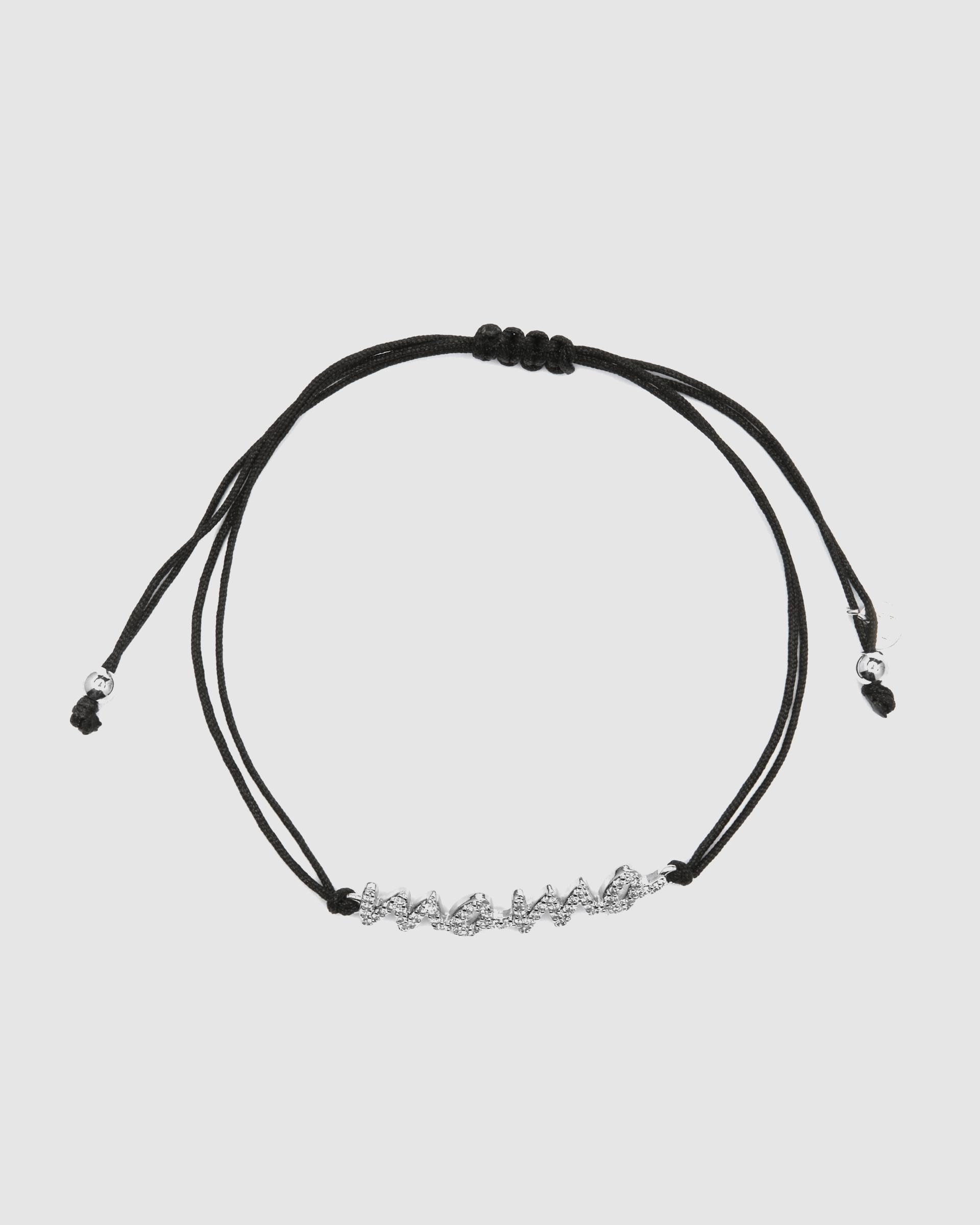 Pulseira de Corrente Special Edition de Prata de Lei 925 Acabada em Ródio com Zirconita Brilhante Prata-3