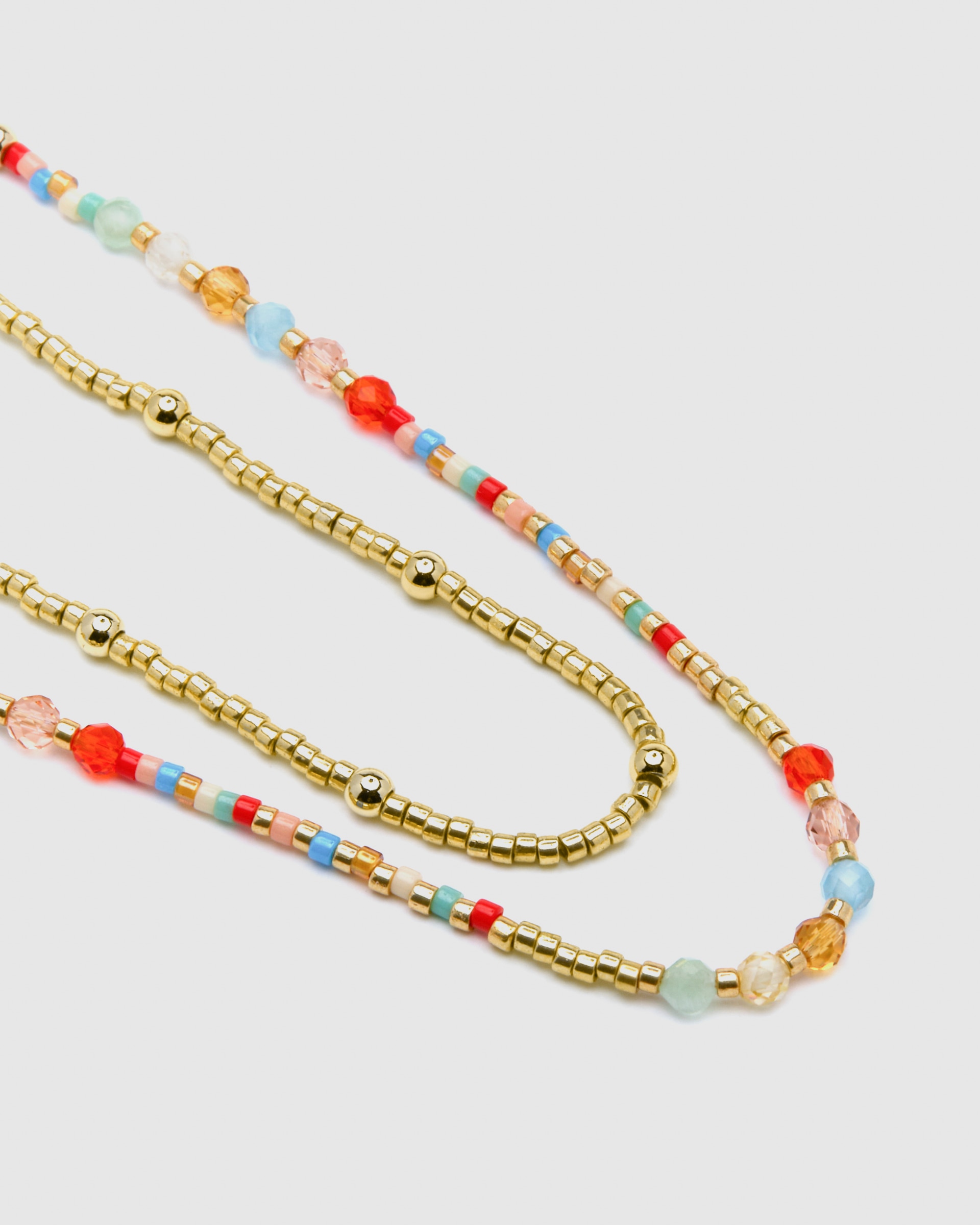 Colar Pide Un Deseo de Prata de Lei 925 com Acabamento em Ouro de 18 Quilates e Zirconita Multicolor Ouro-5