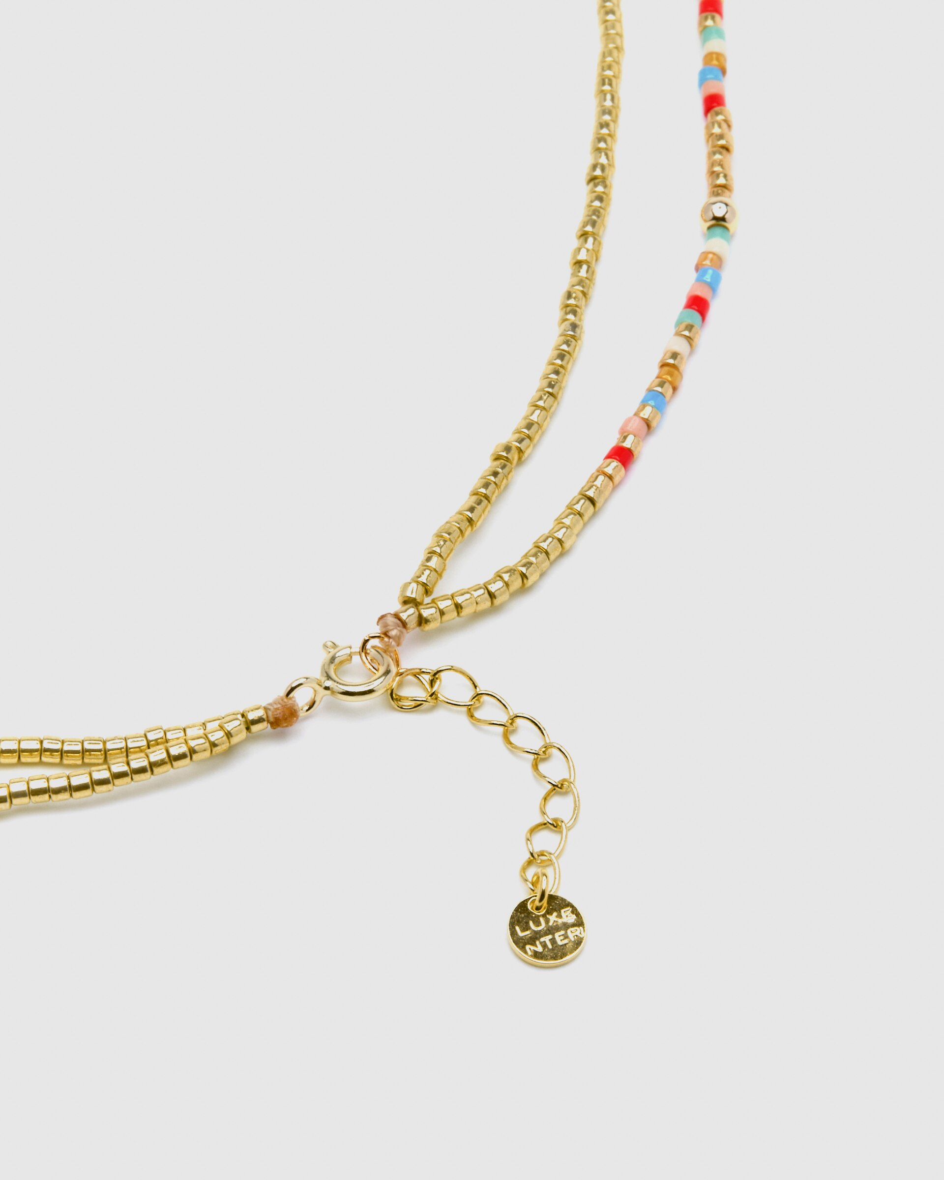 Colar Pide Un Deseo de Prata de Lei 925 com Acabamento em Ouro de 18 Quilates e Zirconita Multicolor Ouro-6