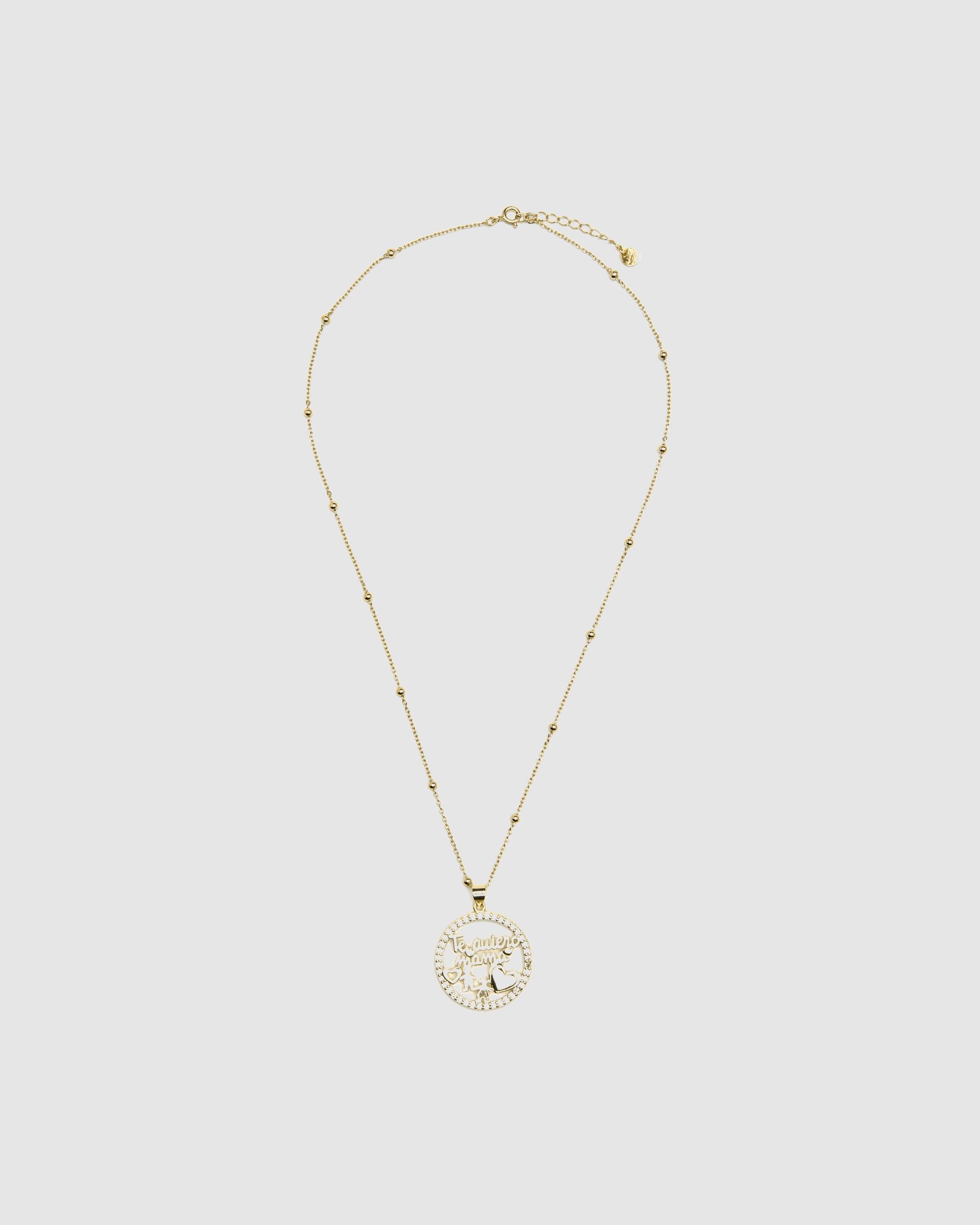 Colar Special Edition de Prata de Lei 925 com Acabamento em Ouro de 18 Quilates e Zirconita Brilhante Ouro-3