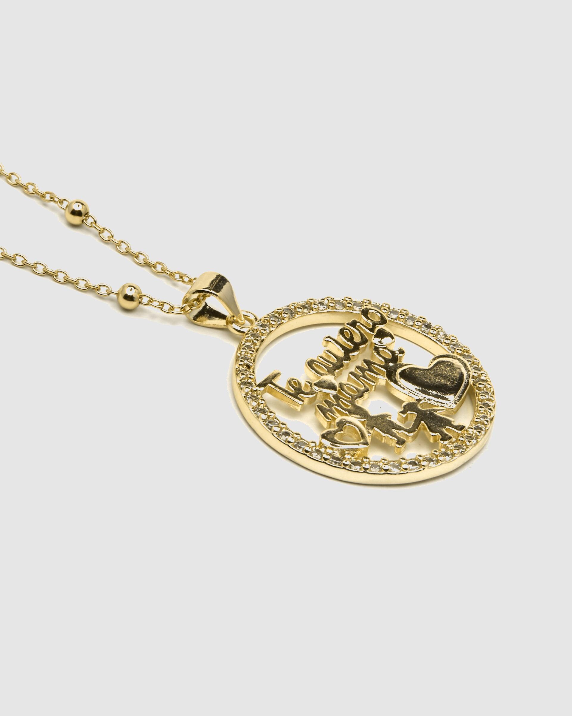 Colar Special Edition de Prata de Lei 925 com Acabamento em Ouro de 18 Quilates e Zirconita Brilhante Ouro-5