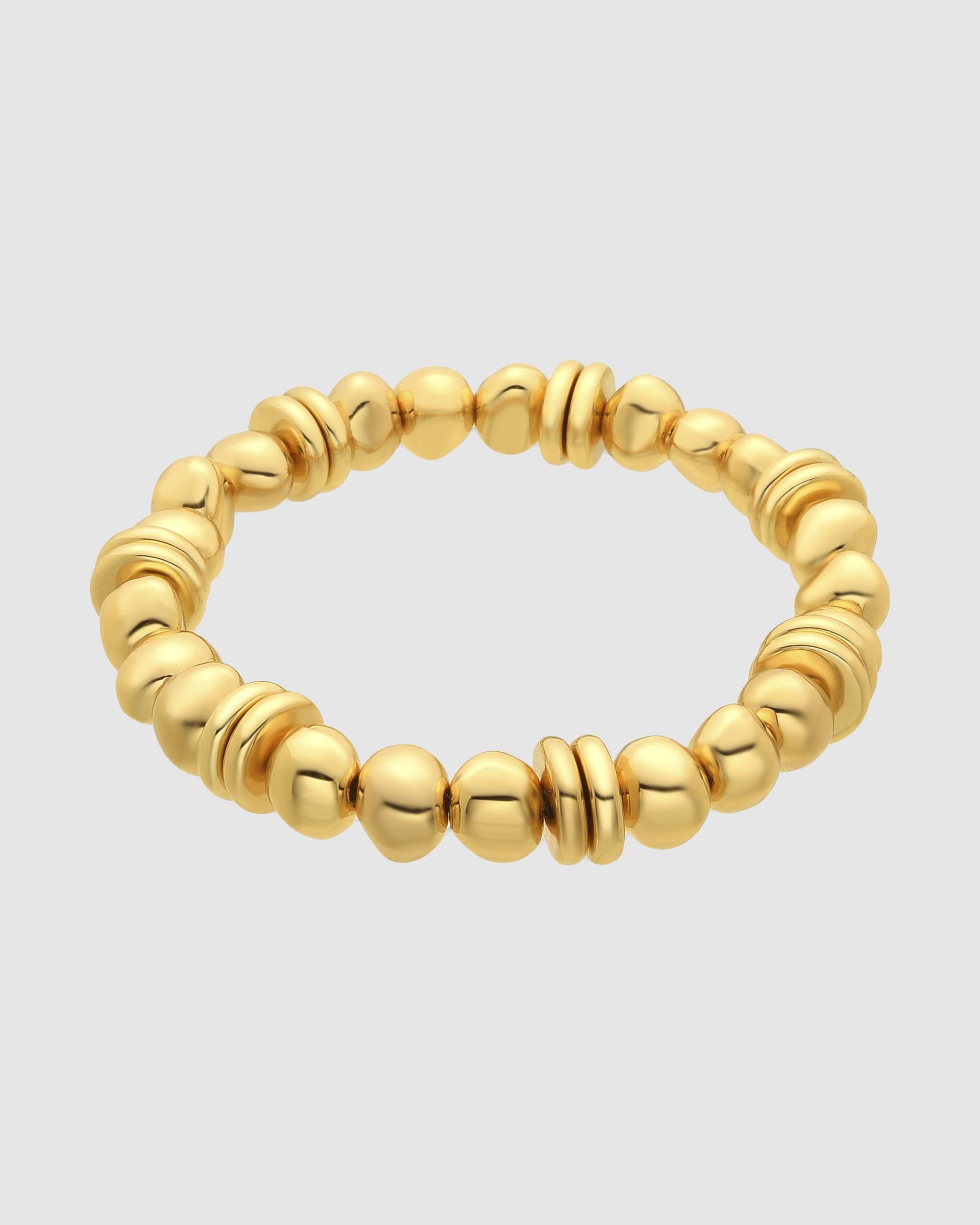 Imagem 0 de Pulseira Rígida Boho Acabada em Ródio