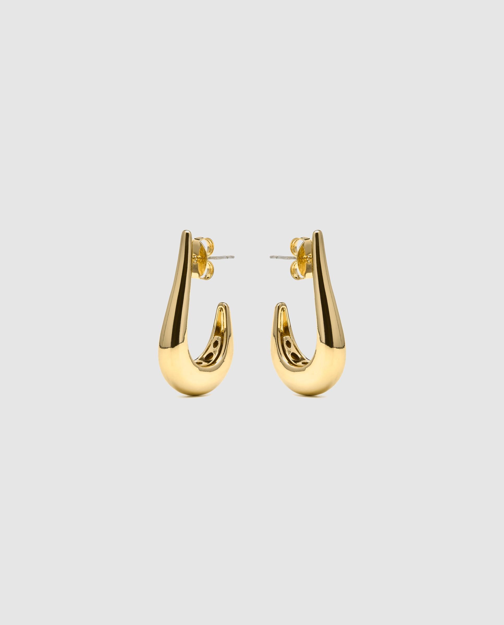 Brincos Boho com Acabamentos em Ouro de 18 Quilates Ouro-3