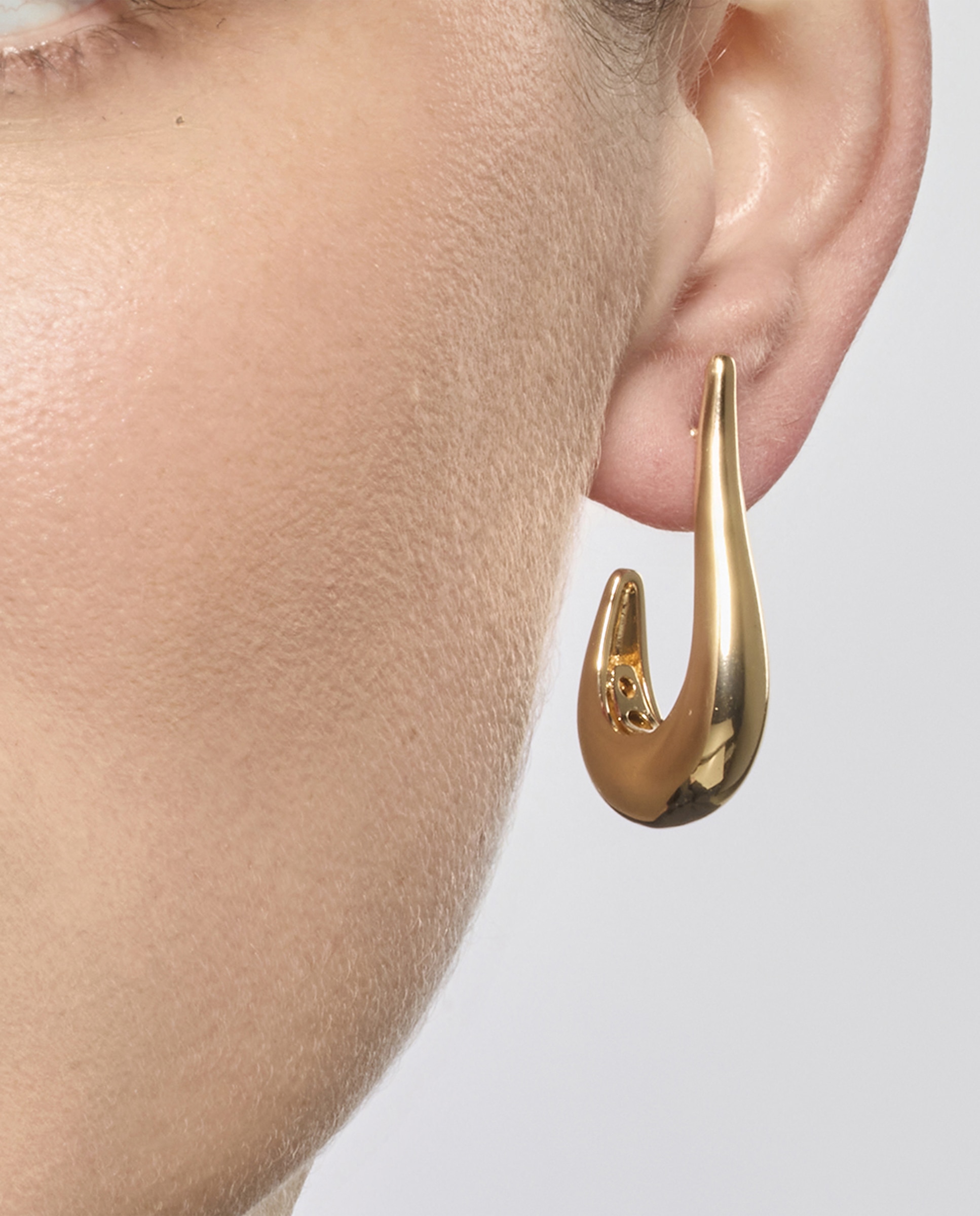 Brincos Boho com Acabamentos em Ouro de 18 Quilates Ouro-4