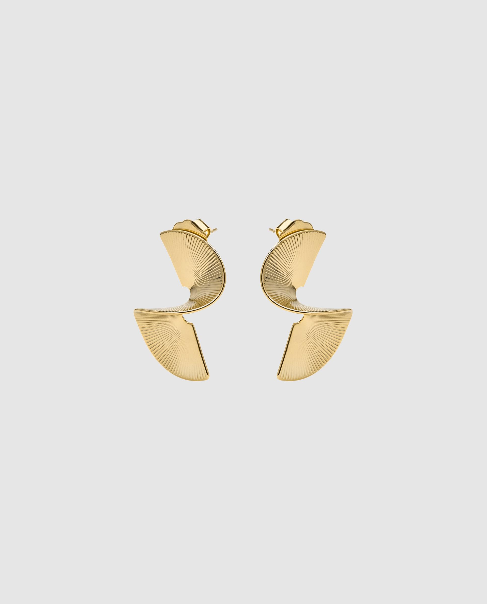 Brincos Boho com Acabamentos em Ouro de 18 Quilates Ouro-3