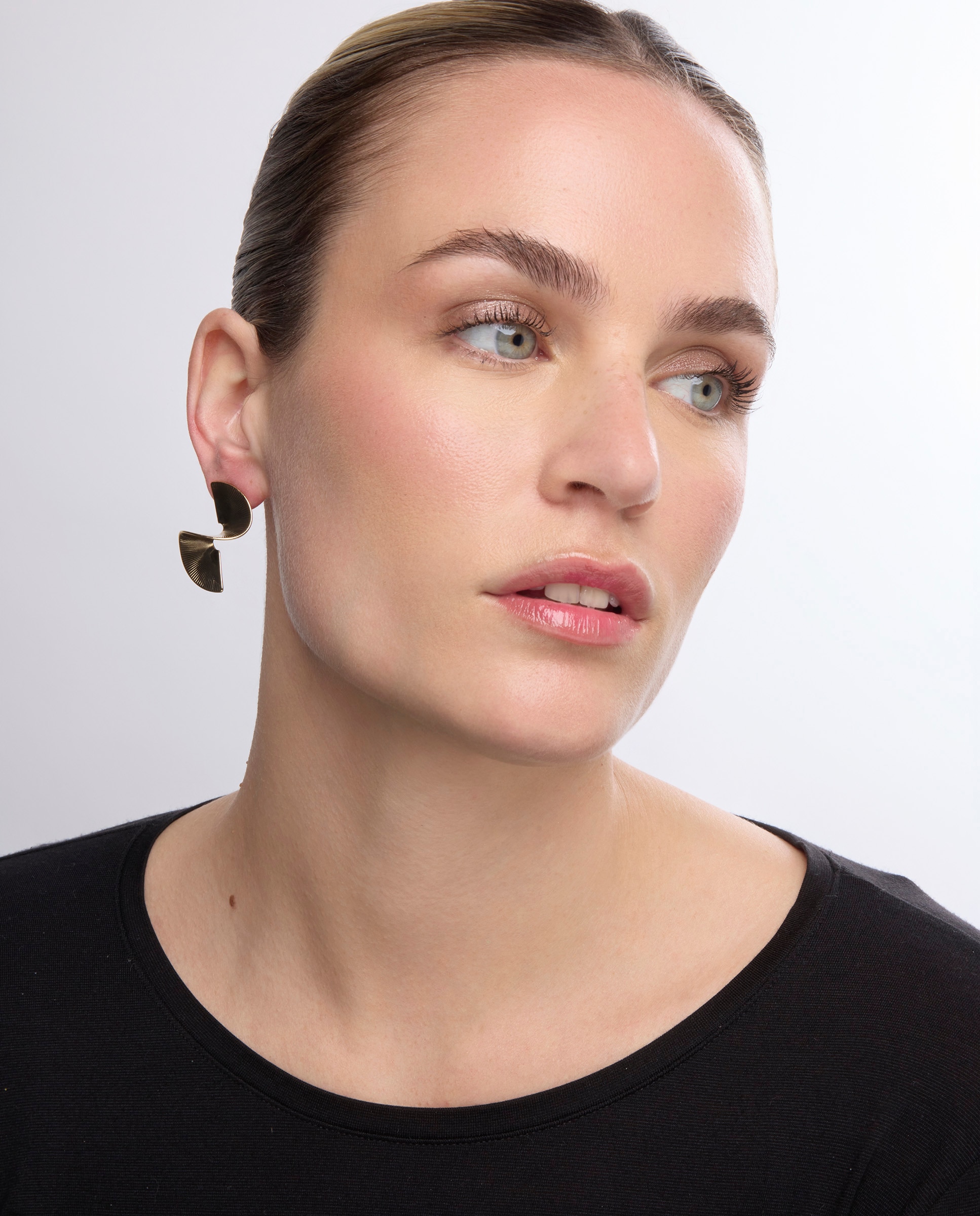 Brincos Boho com Acabamentos em Ouro de 18 Quilates Ouro-5