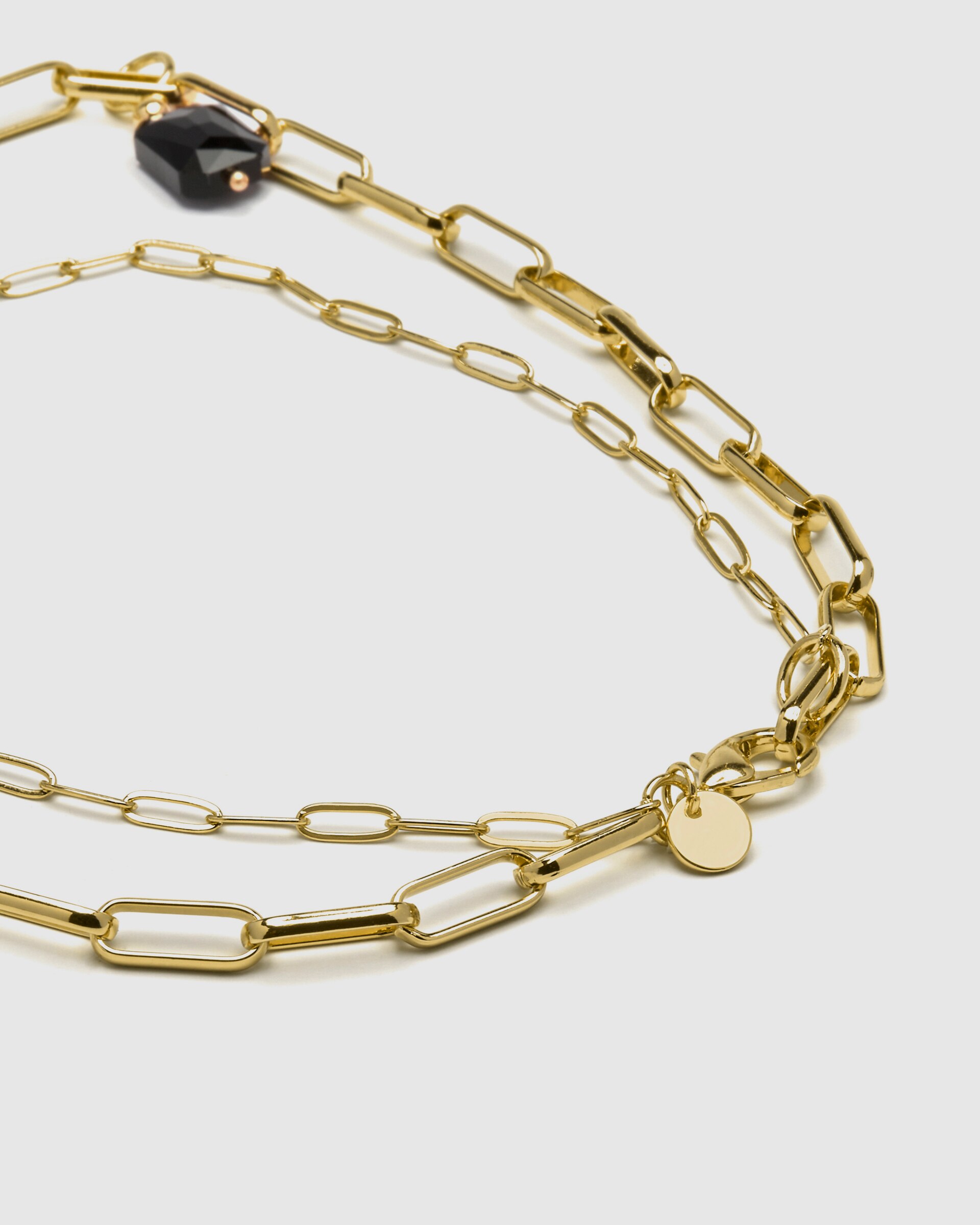 Colar Boho com Acabamento em Ouro de 18 Quilates com Coral Ouro-6