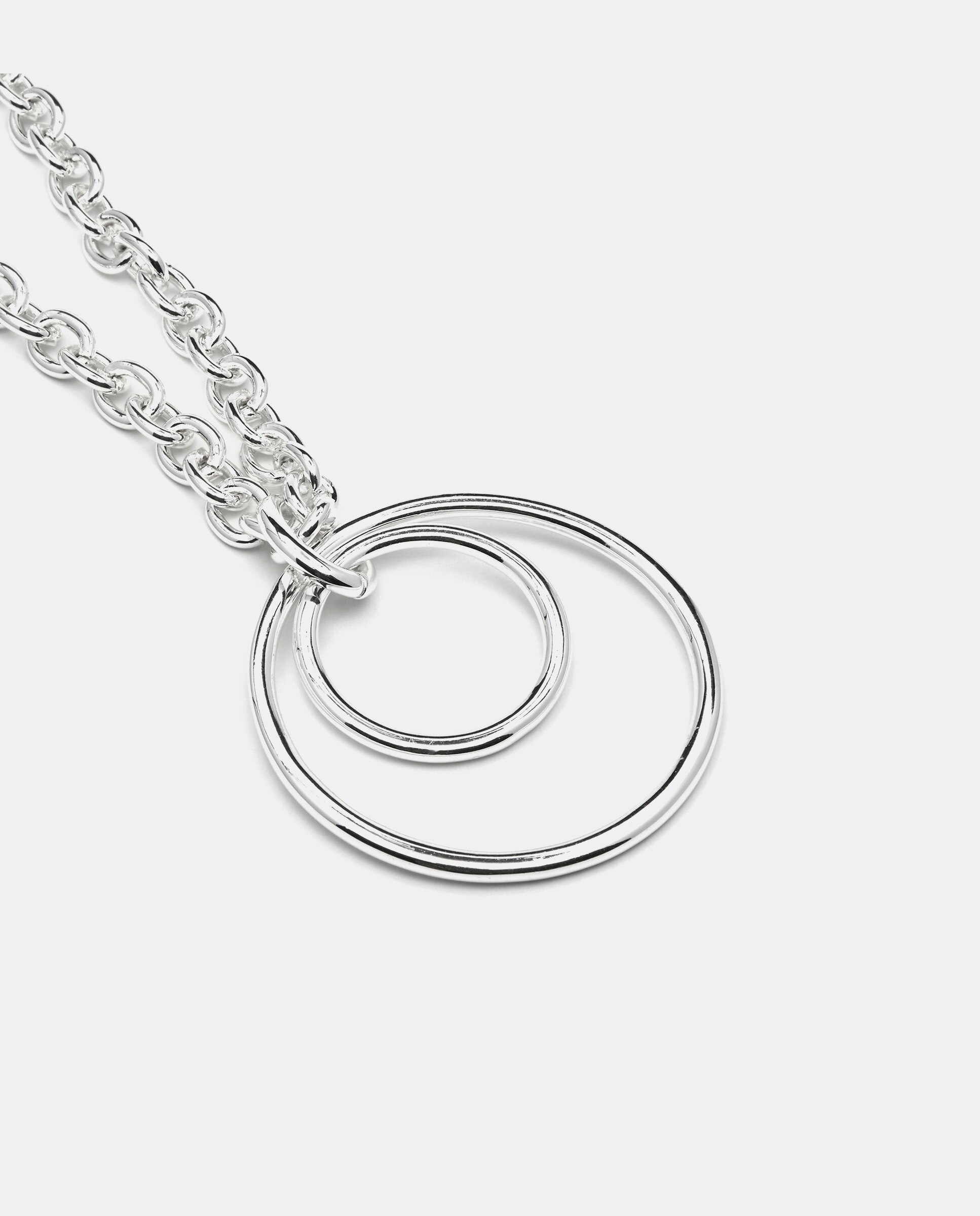 Colar Boho com Acabamento em Ródio Prata metalizada-6
