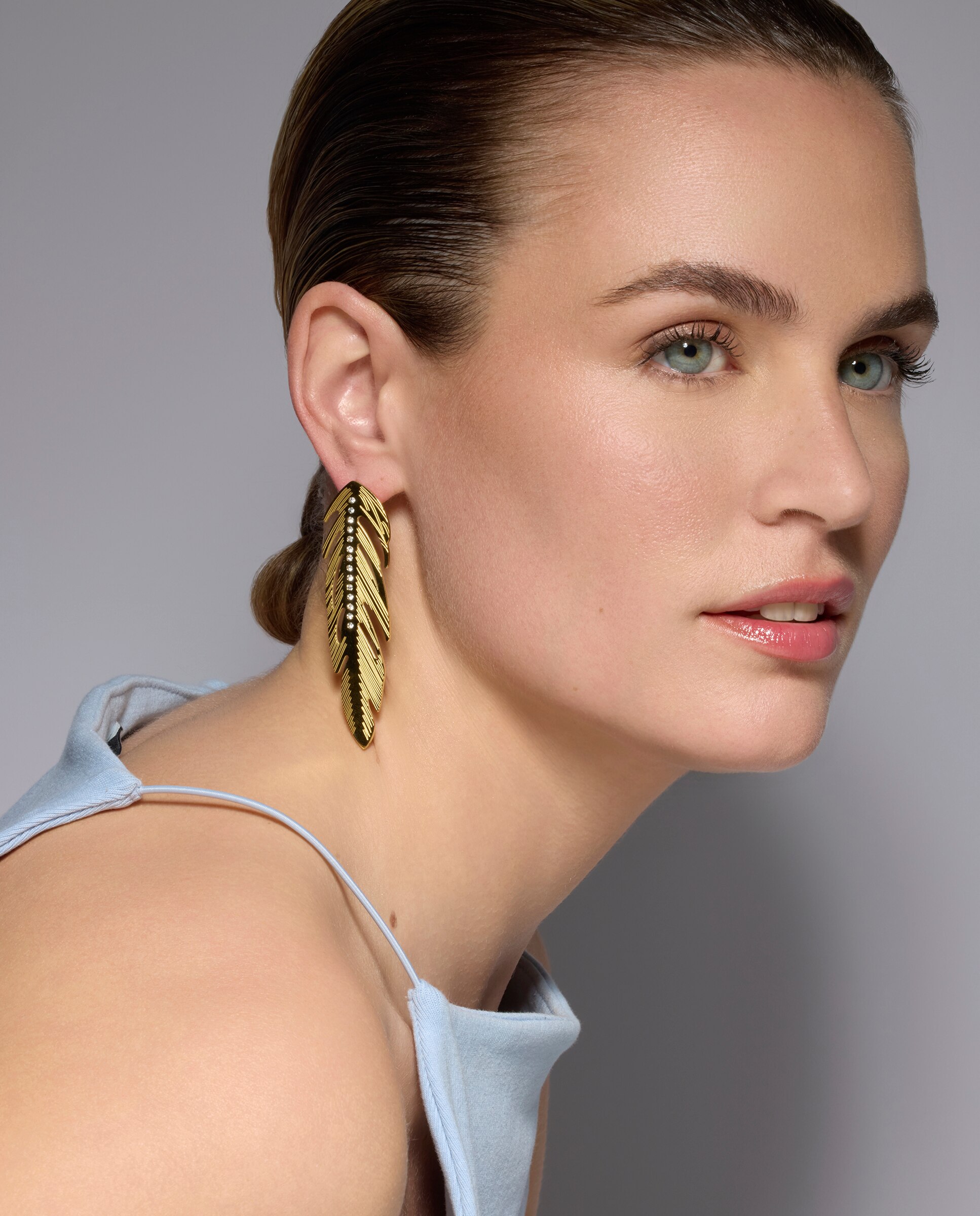 Brincos Boho com Acabamentos em Ouro de 18 Quilates Ouro-3
