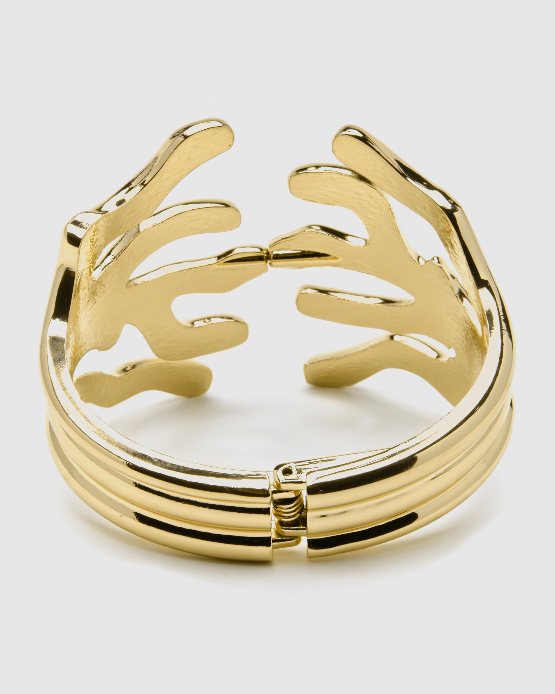 Bracelete África com Acabamento em Ouro de 18 Quilates Ouro-3