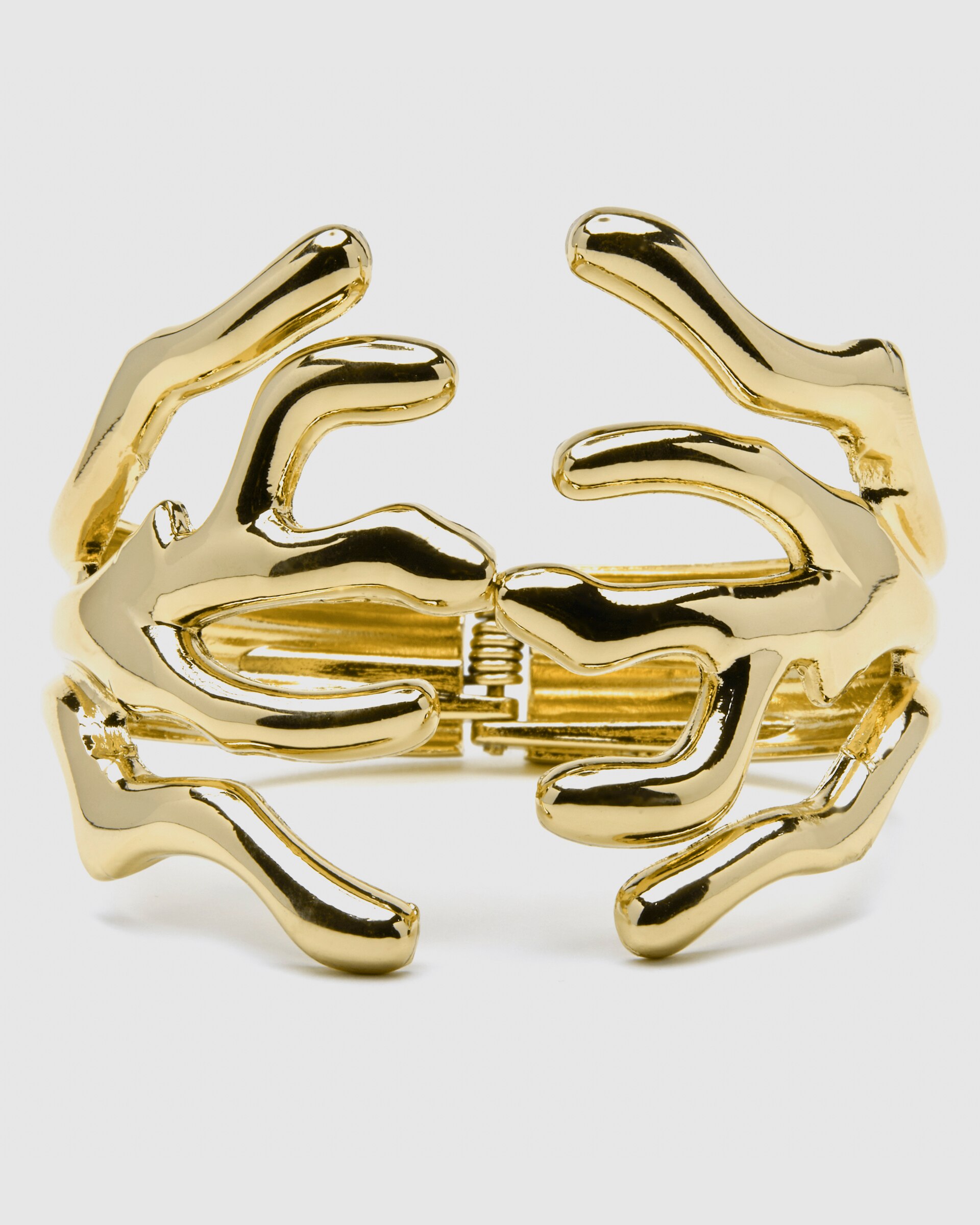 Bracelete África com Acabamento em Ouro de 18 Quilates Ouro-7