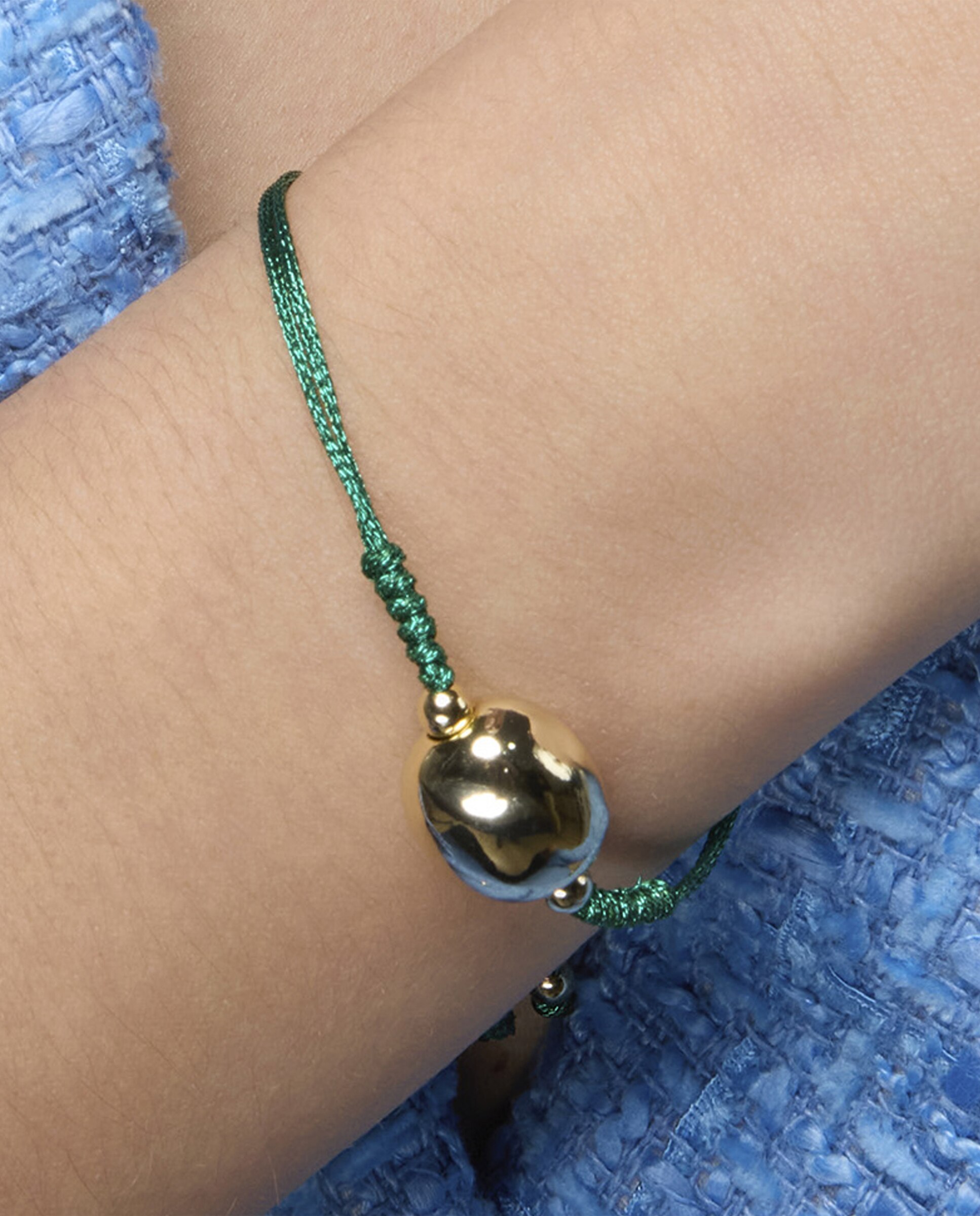 Pulseira de Corrente Momentos para Brilhar de Prata de Lei 925 Acabada em Ouro de 18 Quilates Ouro-4