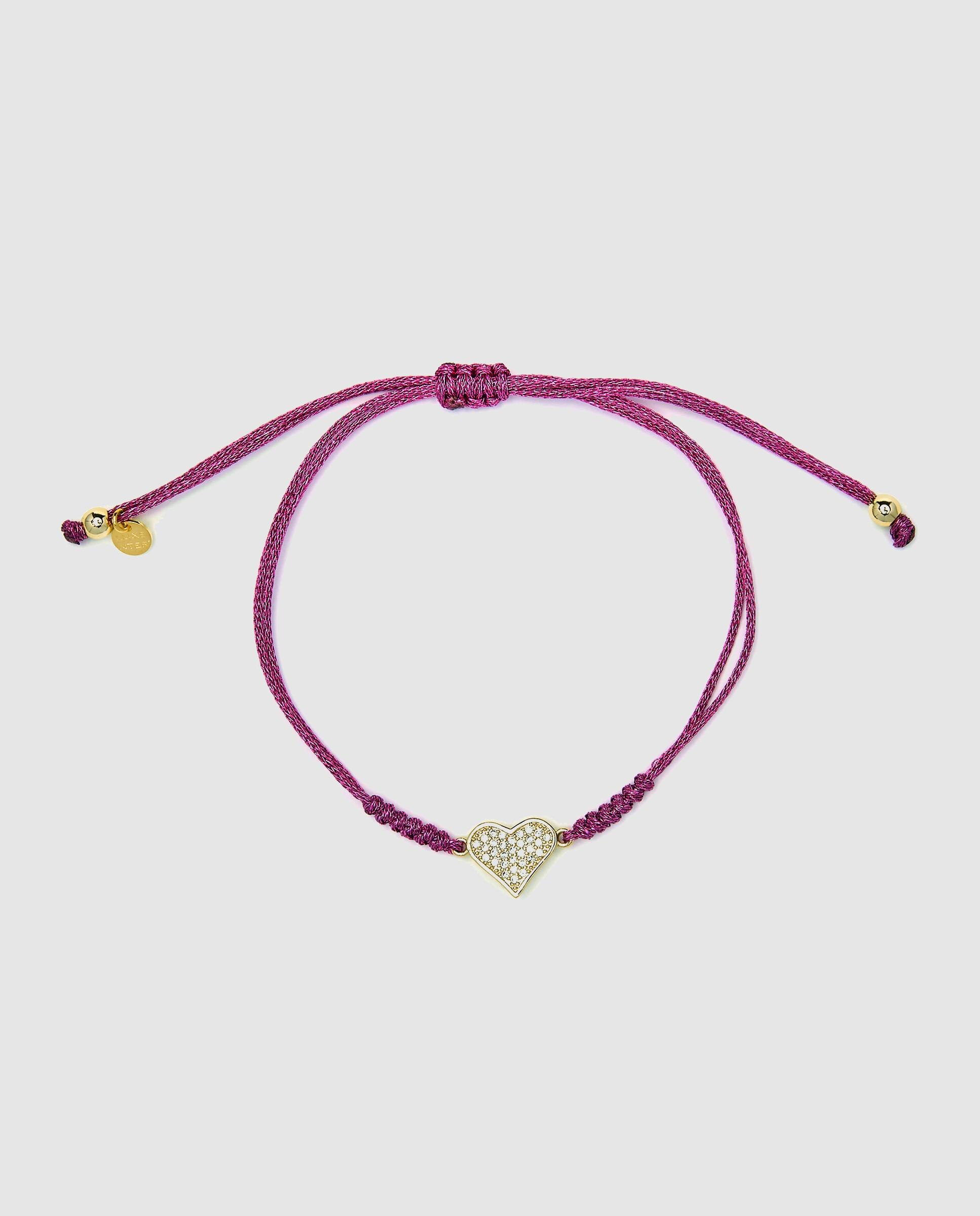 Pulseira de Cordão Acabada em Ródio com Zirconita Brilhante Amarelo-3