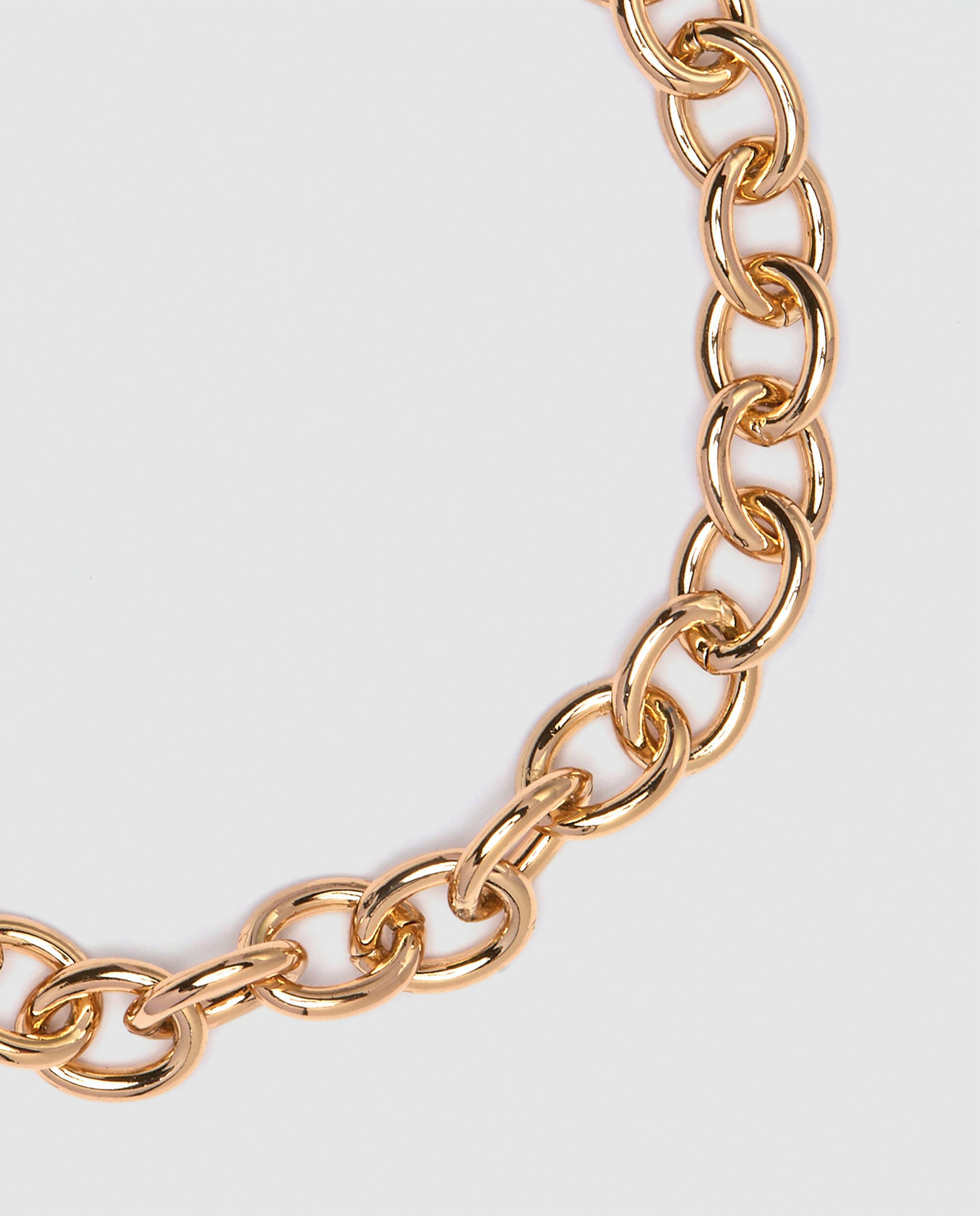 Pulseira de Corrente África Acabada em Ouro Amarelo de 18 Quilates Ouro-6