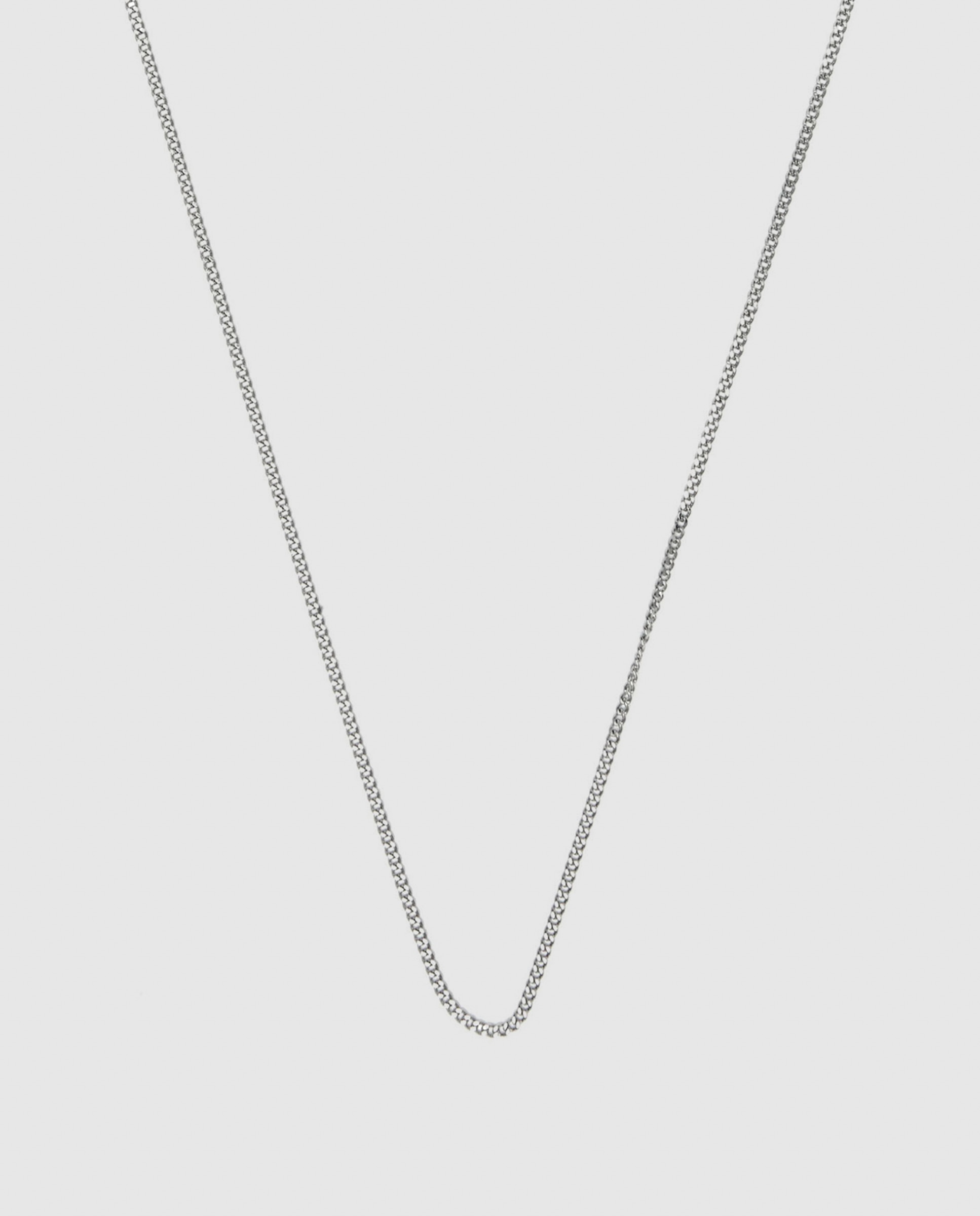 Imagem 0 de Colar de Aço Sayas com Acabamento em Ródio