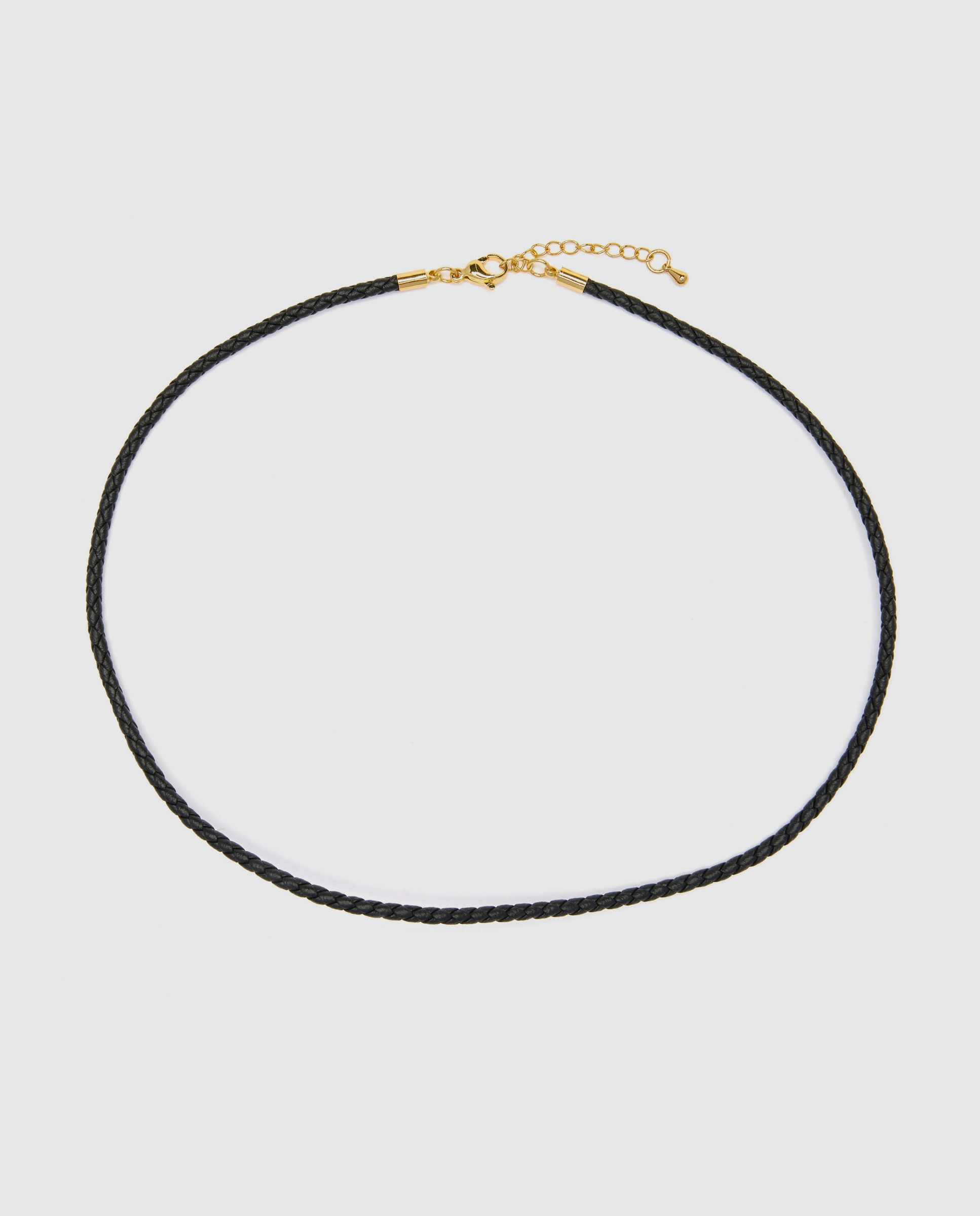 Colar Jawsa com Acabamento em Ouro Amarelo de 18 Quilates Preto-3