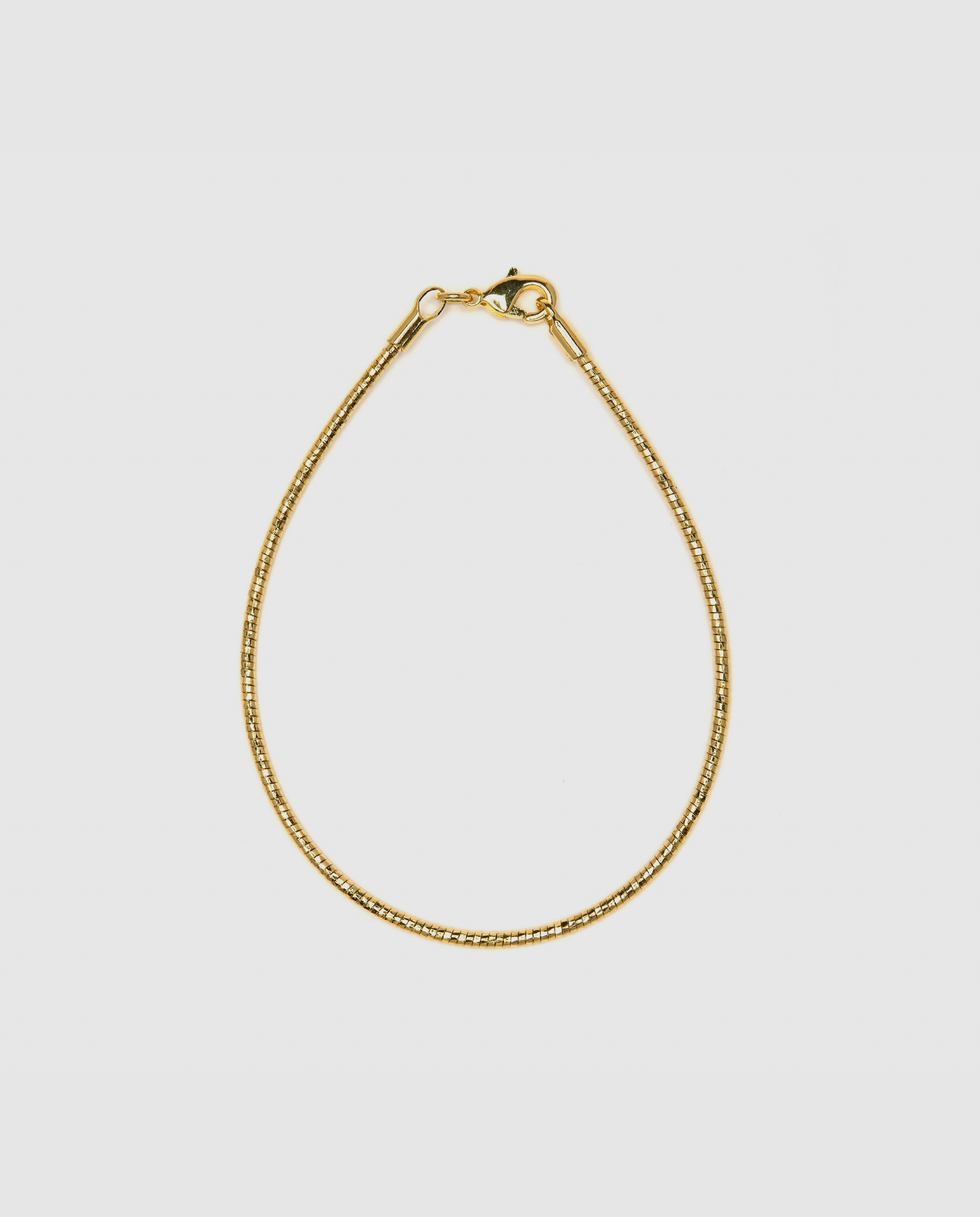 Pulseira de Corrente África Acabada em Ouro Amarelo de 18 Quilates Amarelo-3