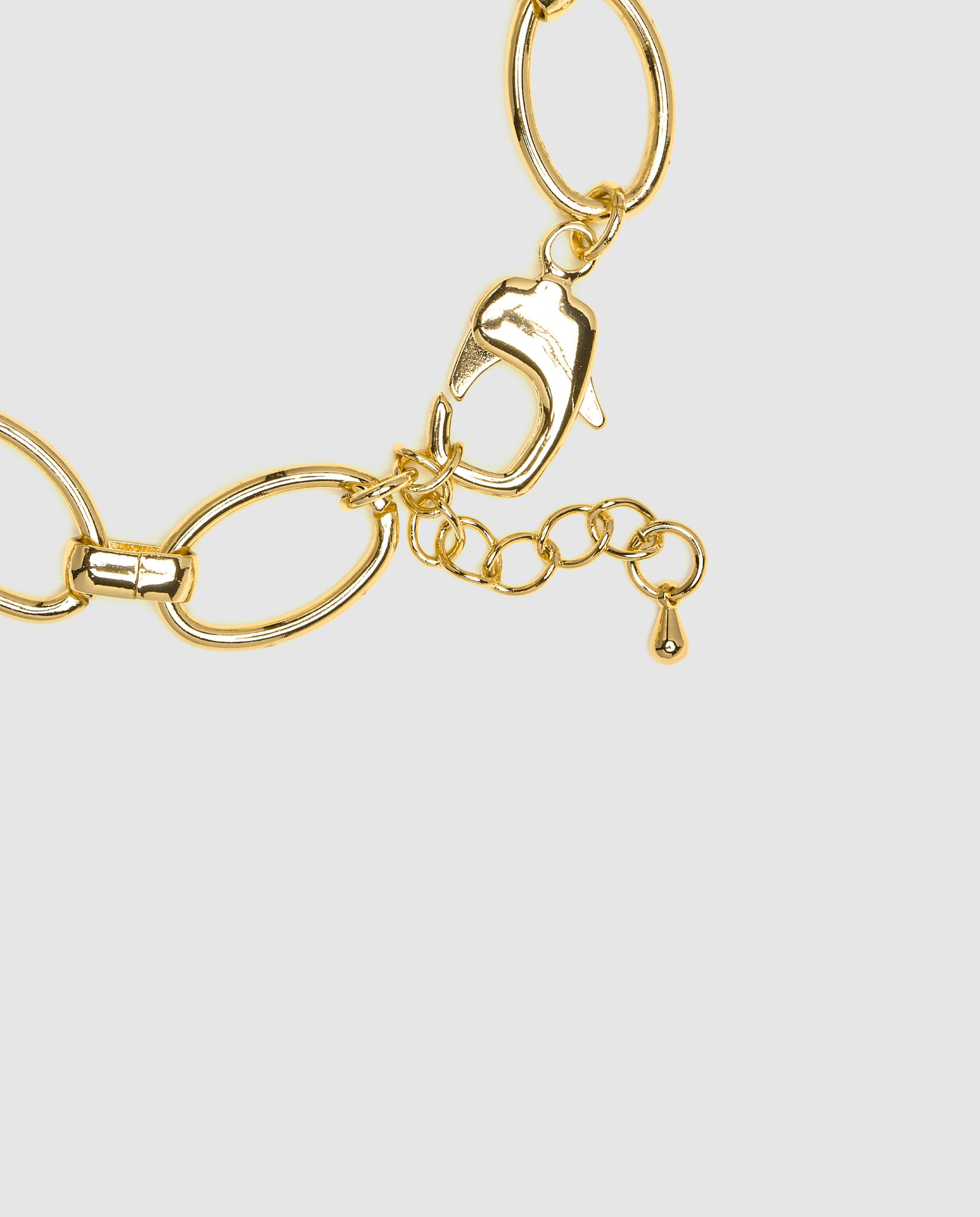 Pulseira de Corrente África Acabada em Ouro Amarelo de 18 Quilates Amarelo-7