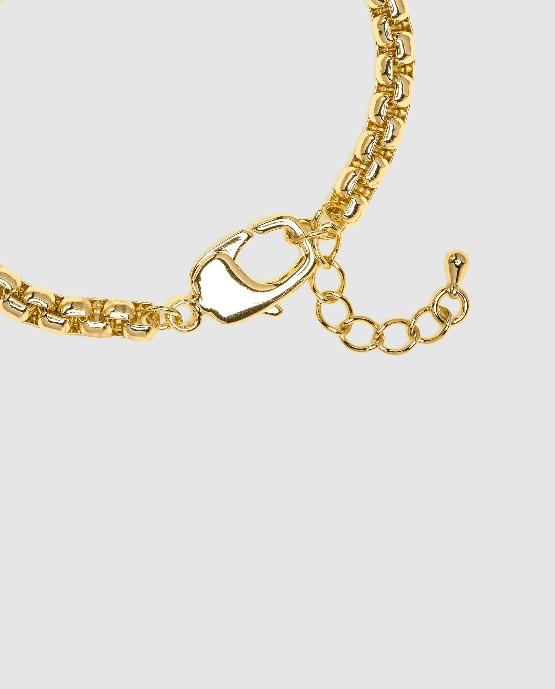 Pulseira de Corrente África Acabada em Ouro Amarelo de 18 Quilates Amarelo-5