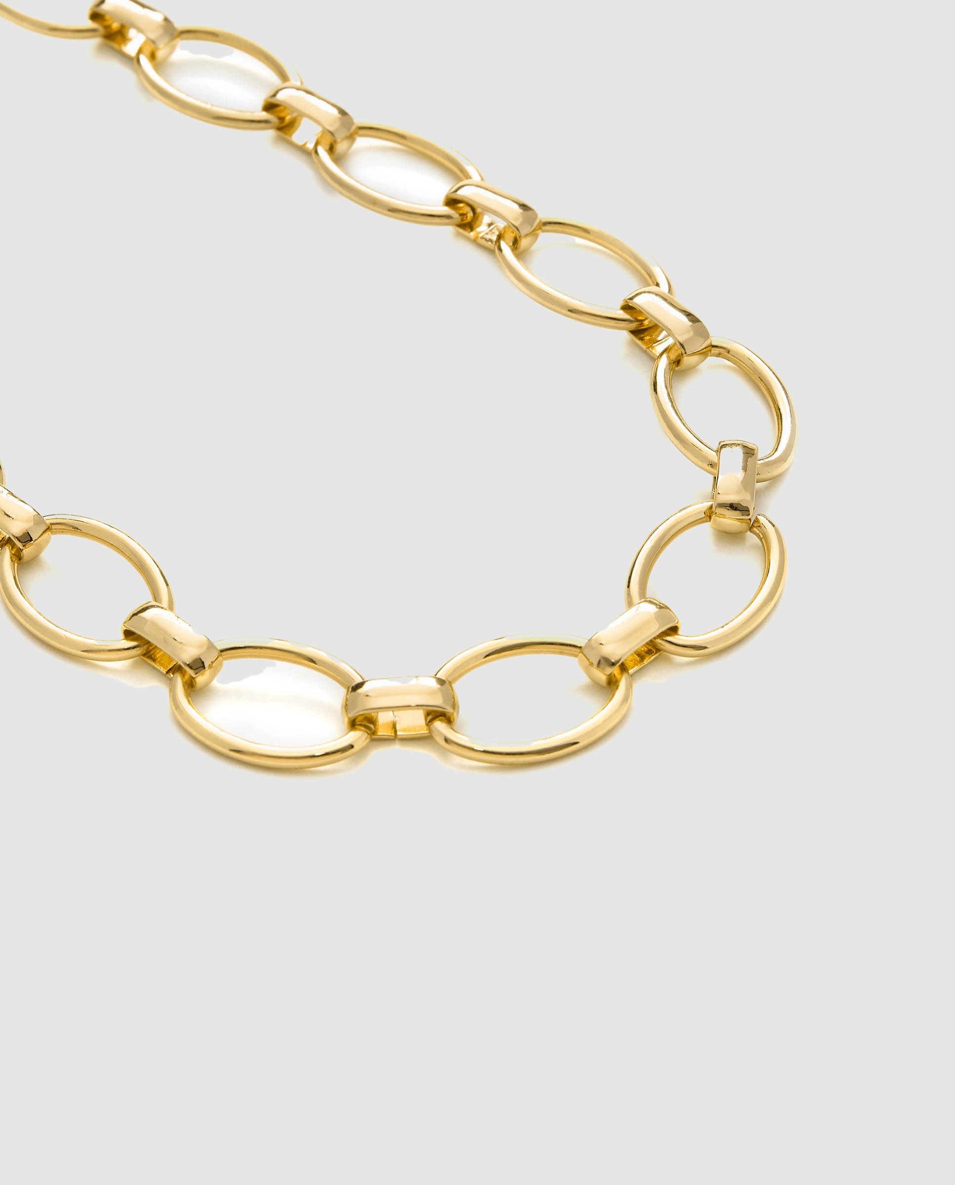 Colar Correntes com Acabamento em Ouro Amarelo de 18 Quilates Ouro-6