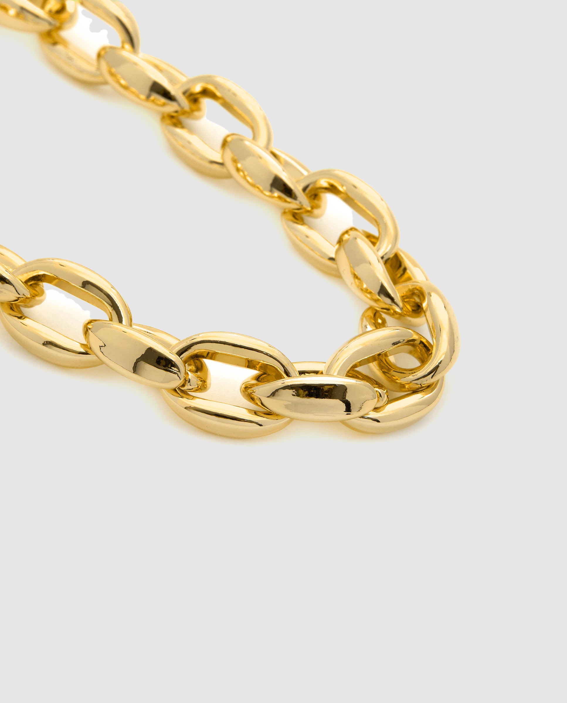 Colar Correntes com Acabamento em Ouro Amarelo de 18 Quilates Dourado-6