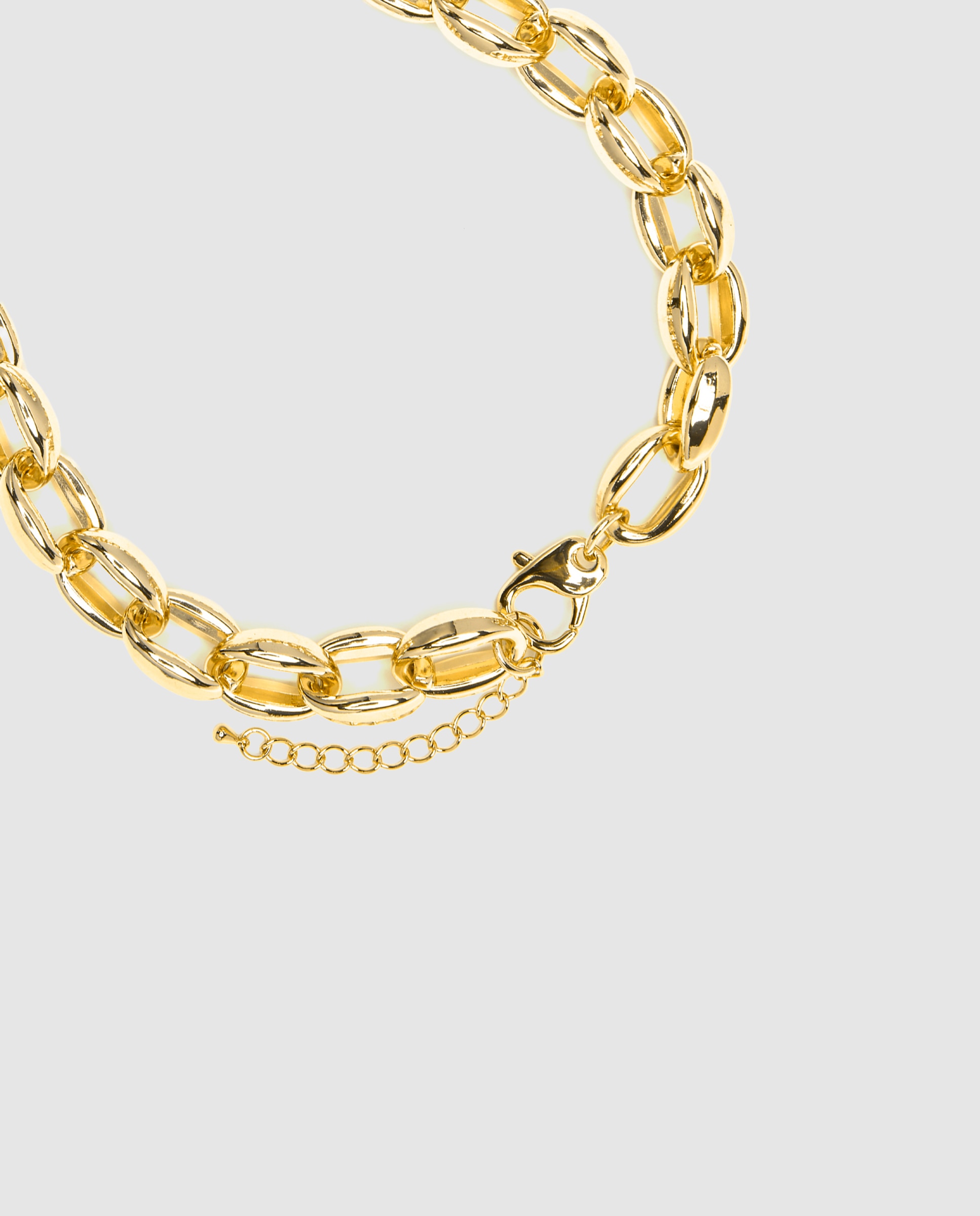 Colar Correntes com Acabamento em Ouro Amarelo de 18 Quilates Dourado-7