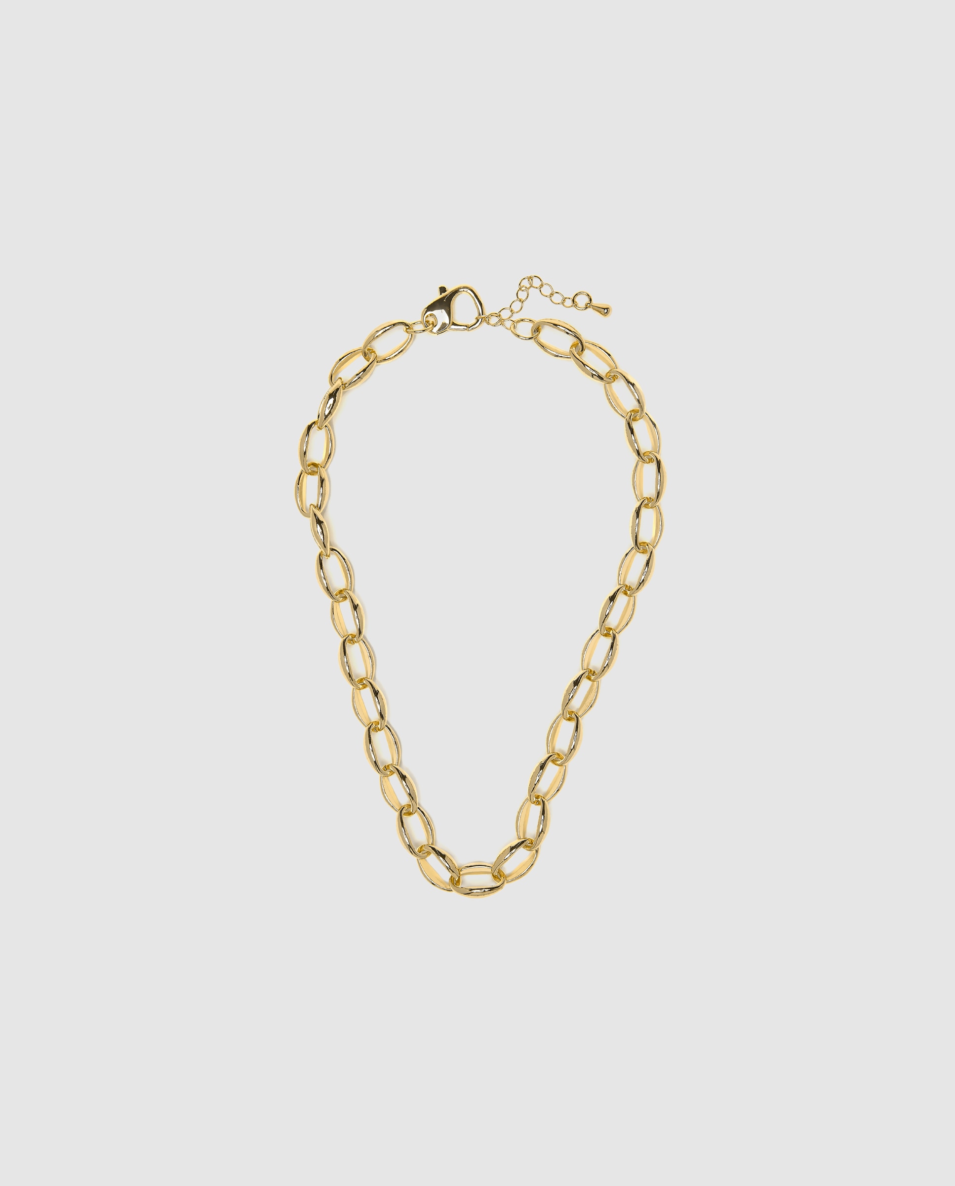 Colar Correntes com Acabamento em Ouro Amarelo de 18 Quilates Amarelo-3