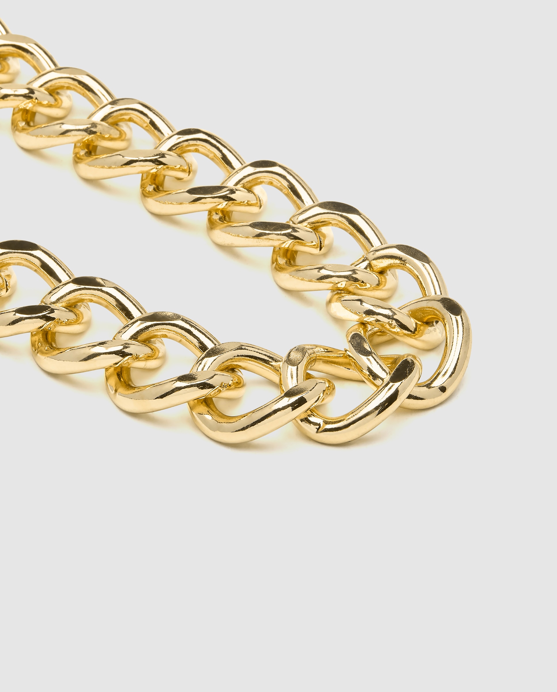Colar Correntes com Acabamento em Ouro Amarelo de 18 Quilates Amarelo-6
