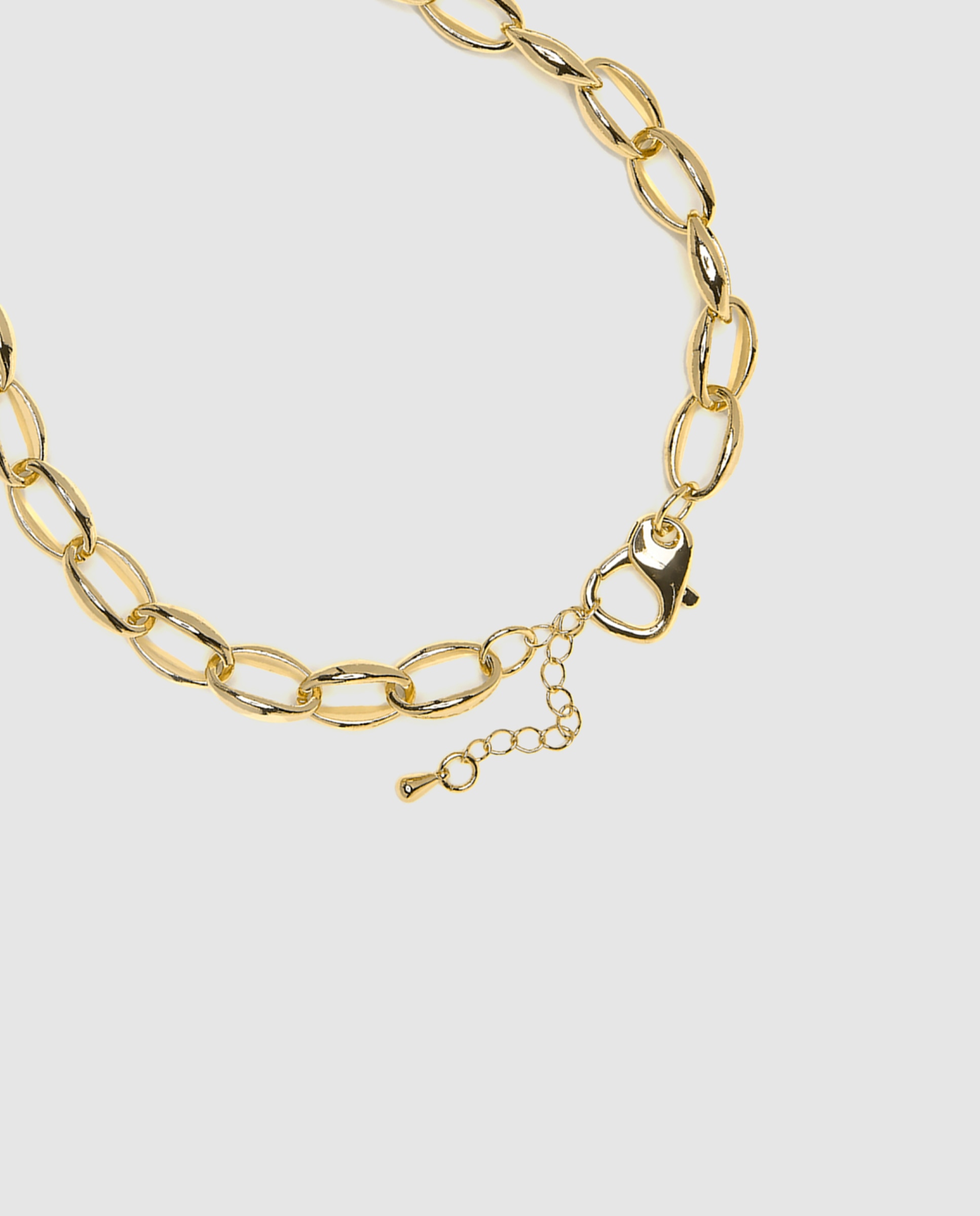 Colar Correntes com Acabamento em Ouro Amarelo de 18 Quilates Amarelo-7