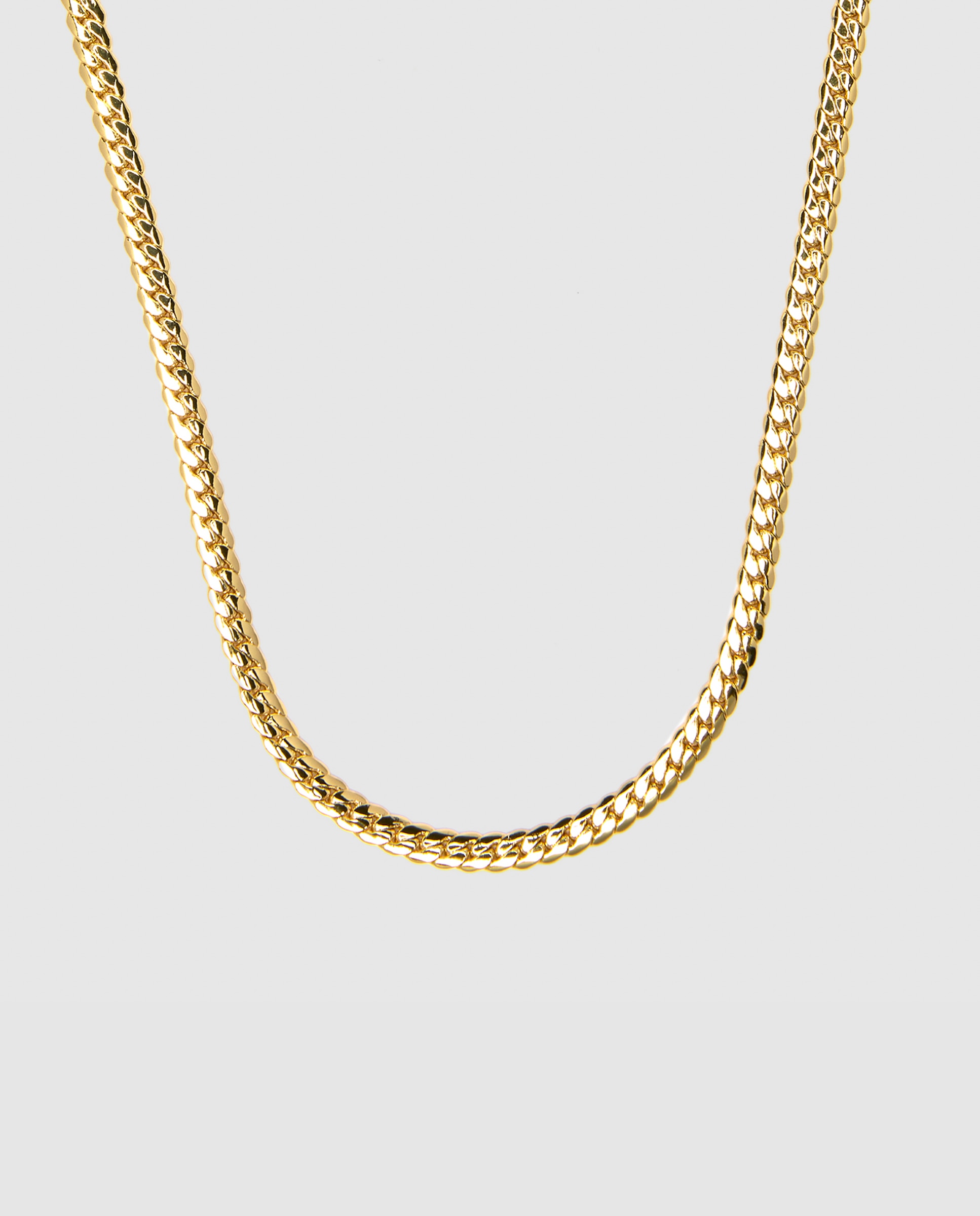 Colar Correntes com Acabamento em Ouro Amarelo de 18 Quilates Dourado-1