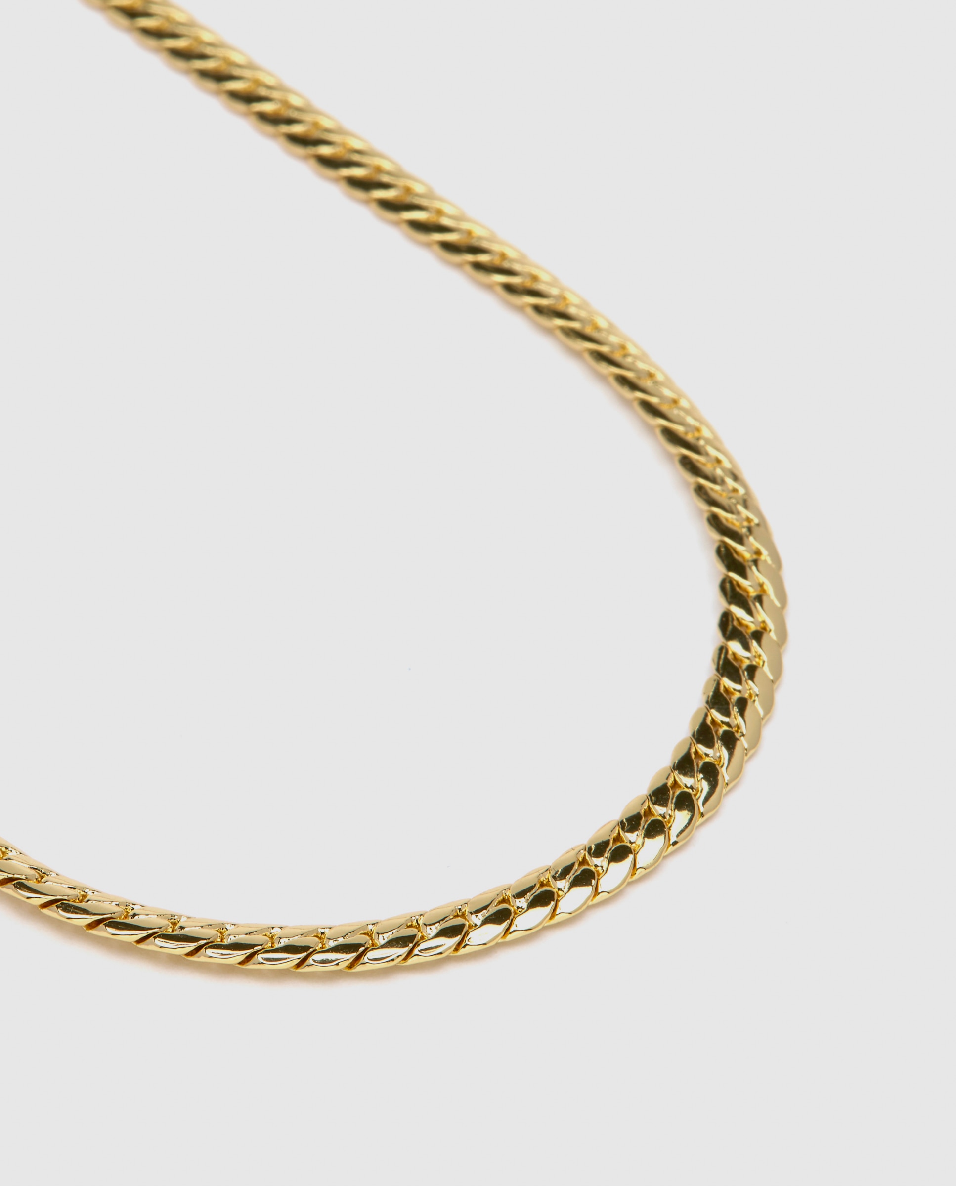 Colar Correntes com Acabamento em Ouro Amarelo de 18 Quilates Dourado-4