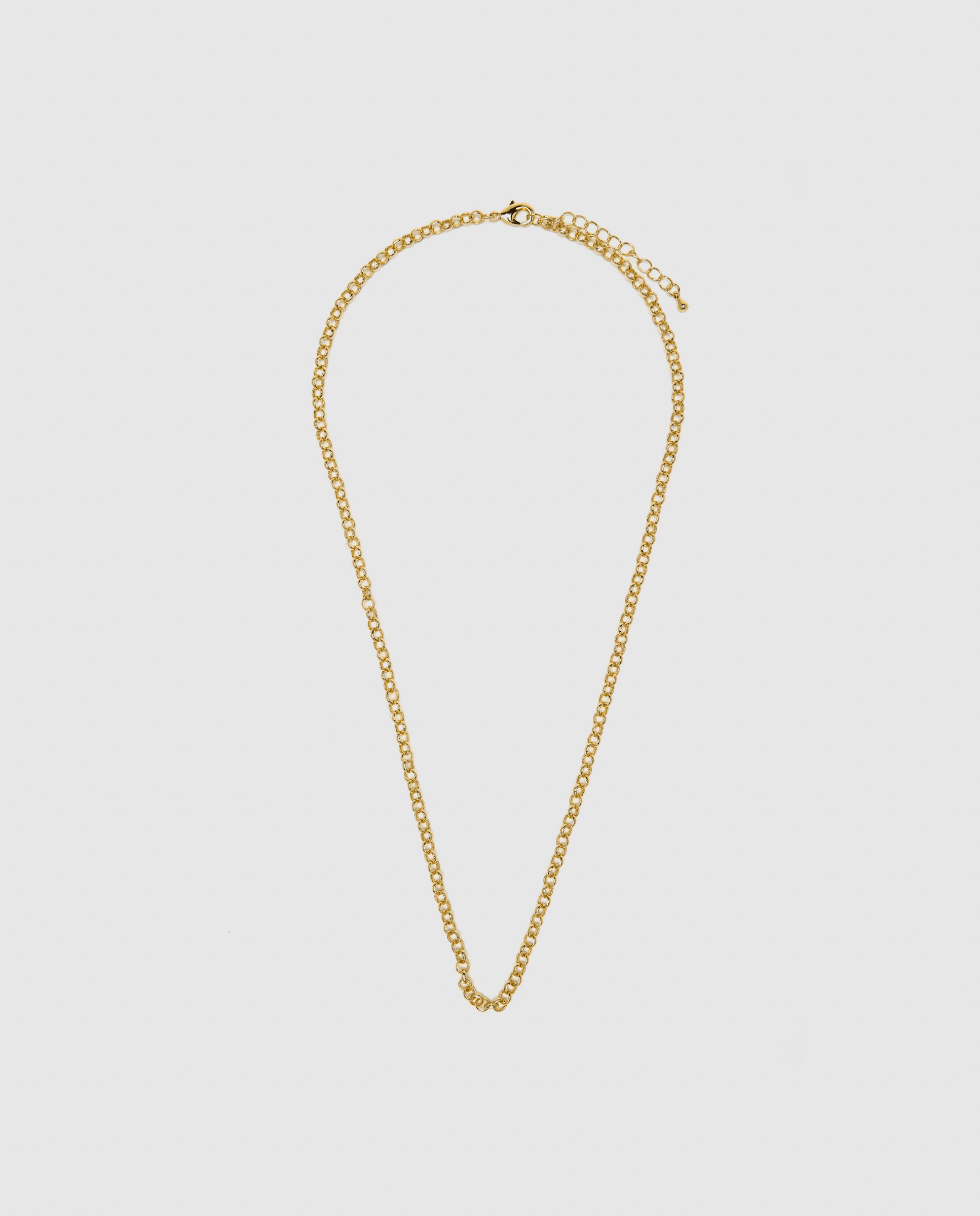Colar Lakbra Acabado em Ouro Amarelo de 18 Quilates Dourado-2