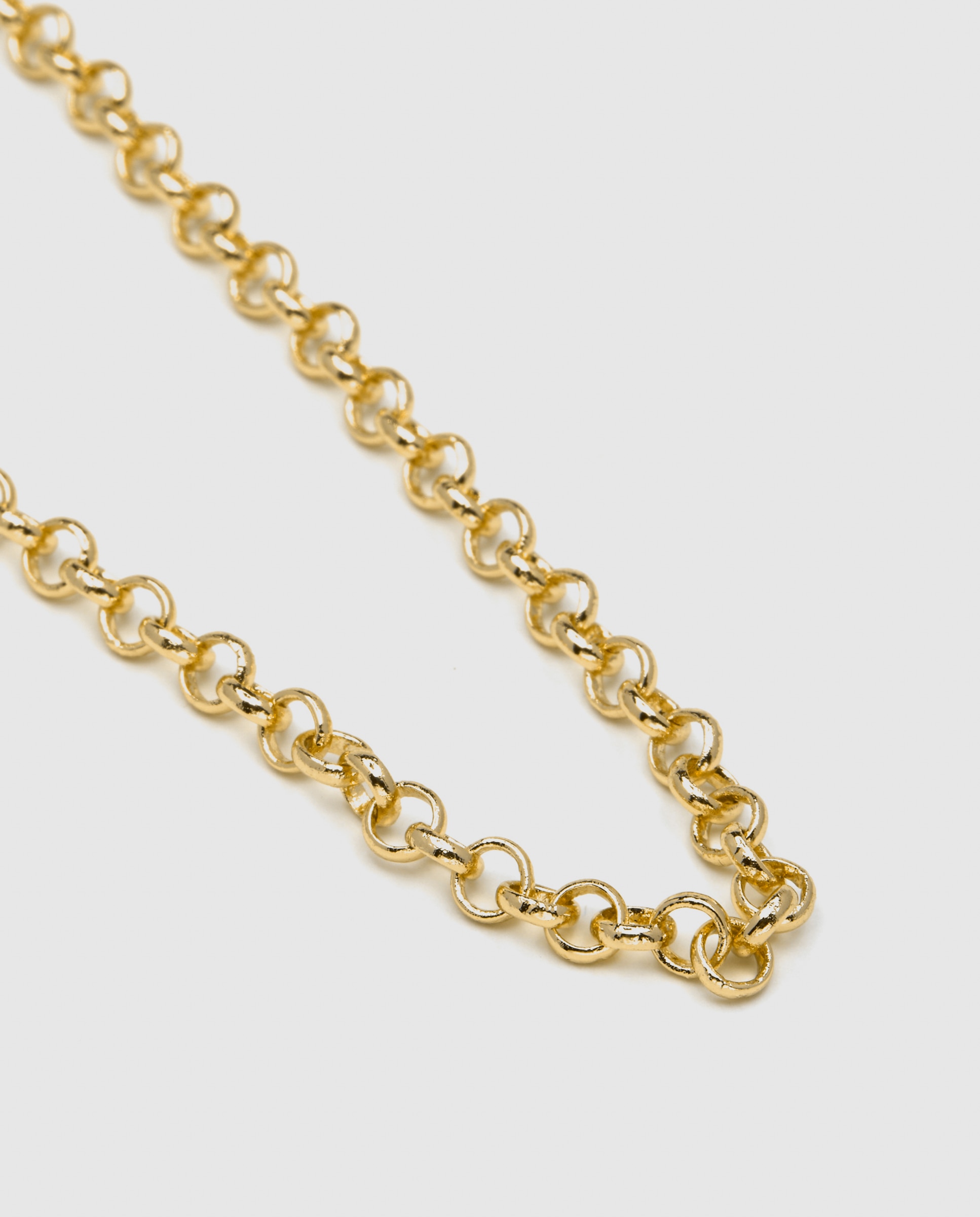 Colar Lakbra Acabado em Ouro Amarelo de 18 Quilates Dourado-3