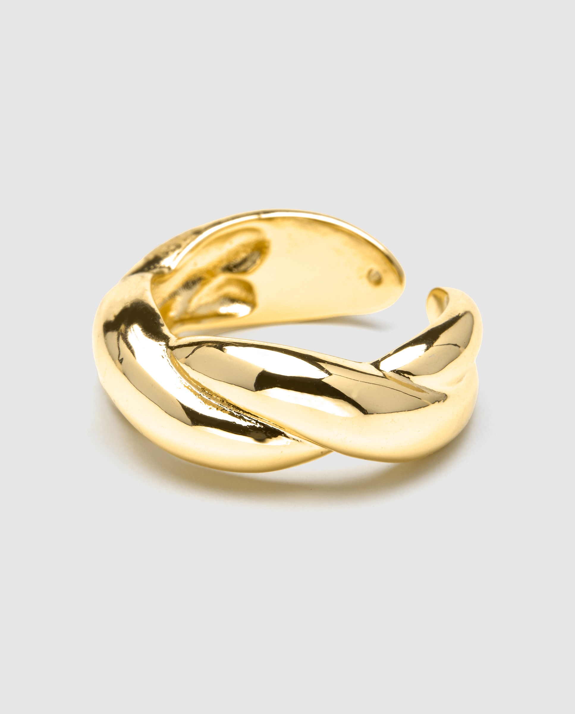 Anel Ajustável África com Acabamento em Ouro Amarelo de 18 Quilates Dourado-1