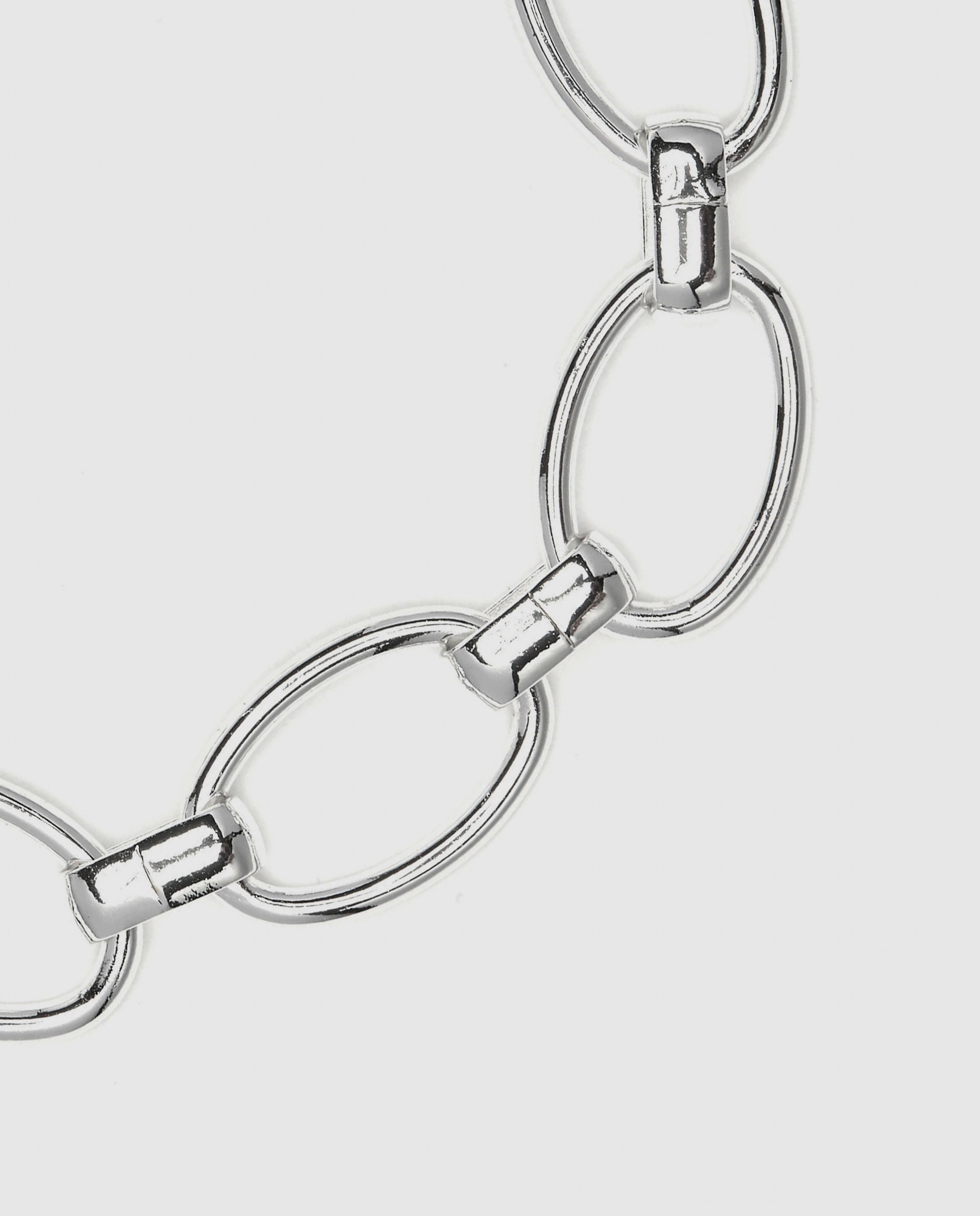 Pulseira de Corrente África Acabada em Prata de Lei 925 Prata-6