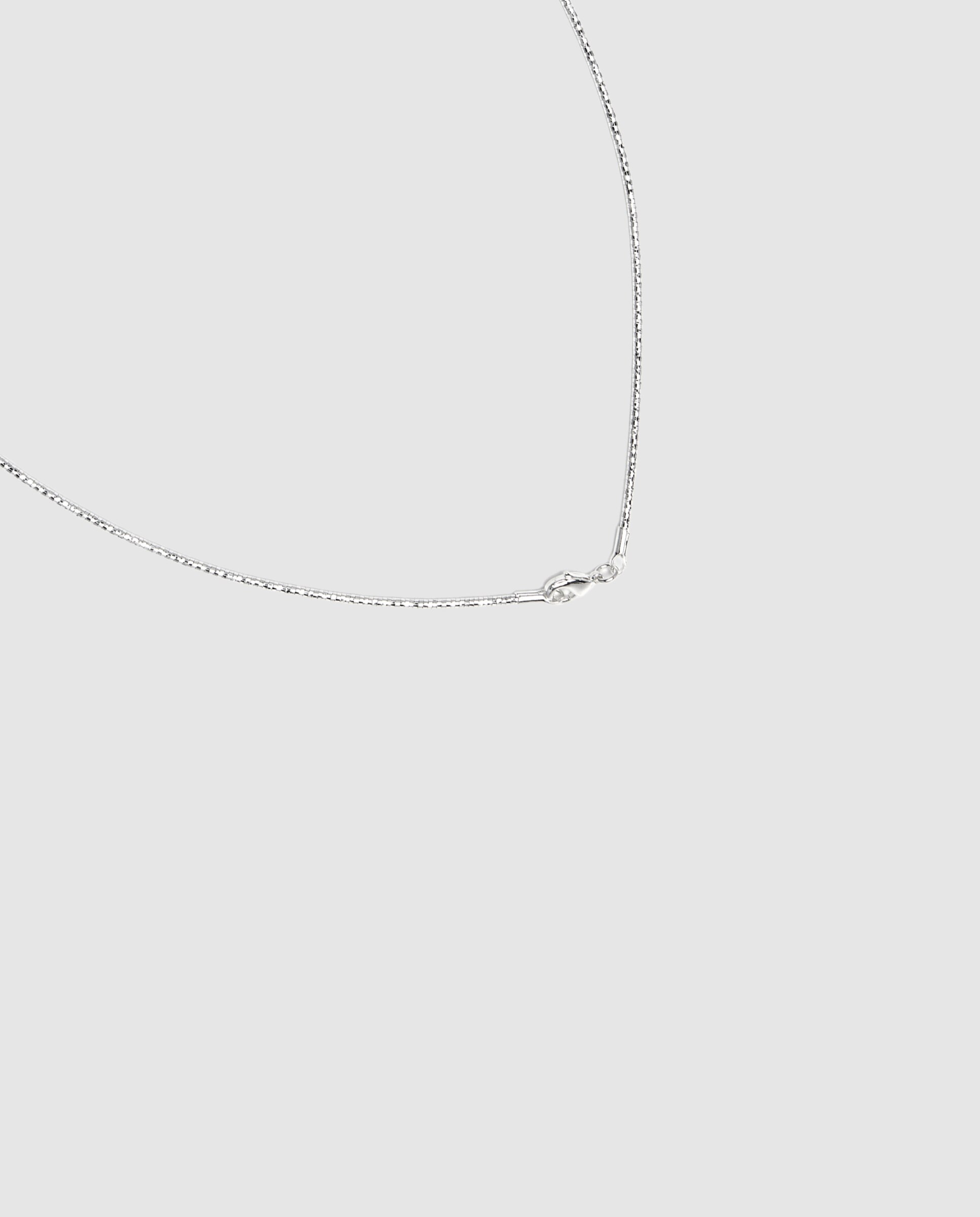 Colar Correntes com Acabamento em Prata de Lei 925 Prata mate-5