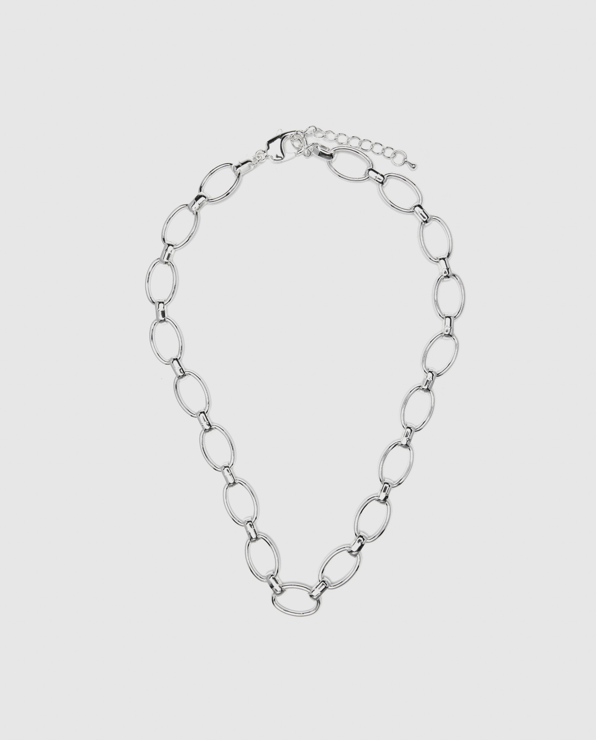 Colar Correntes com Acabamento em Prata de Lei 925 Ouro-3