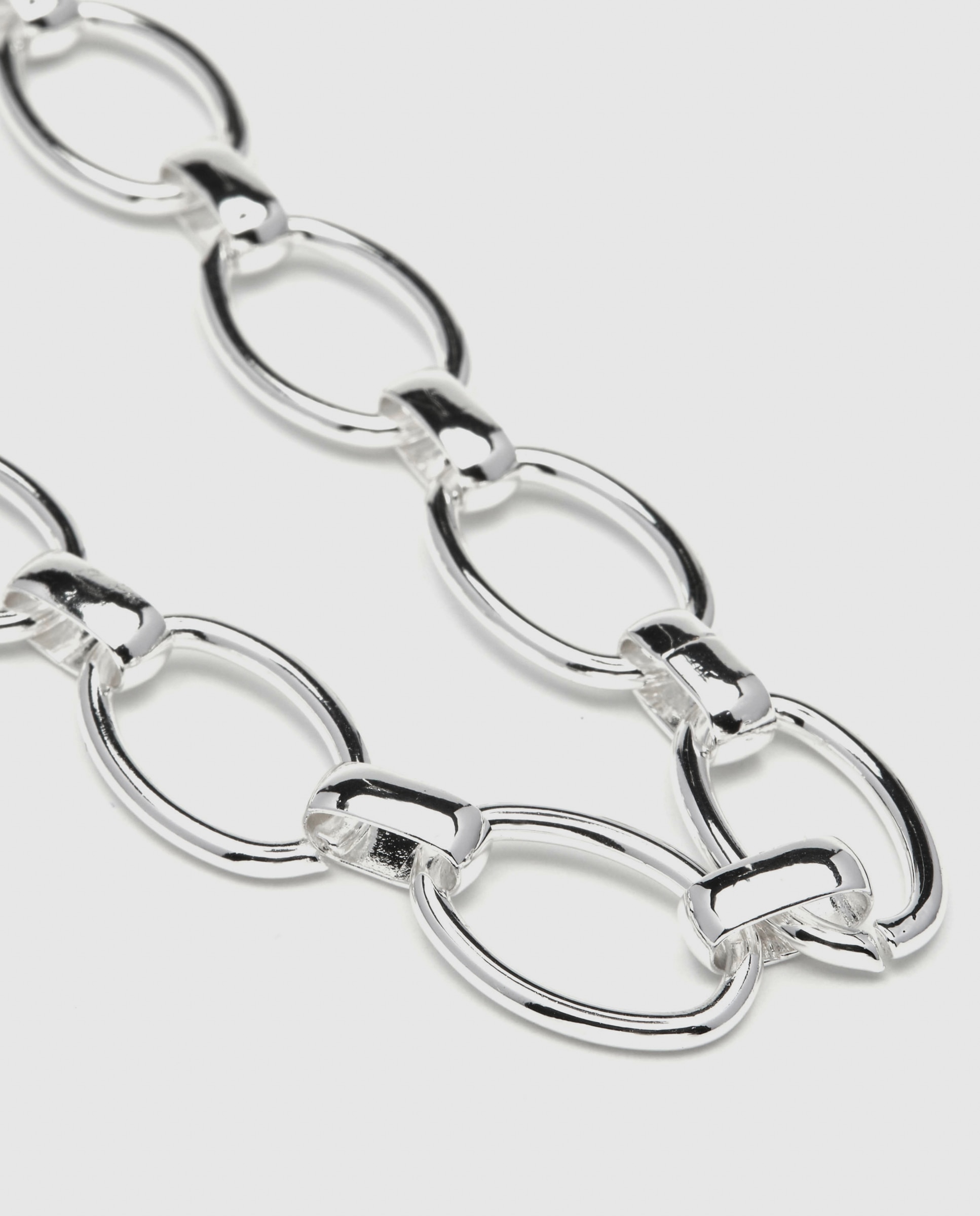Colar Correntes com Acabamento em Prata de Lei 925 Ouro-6