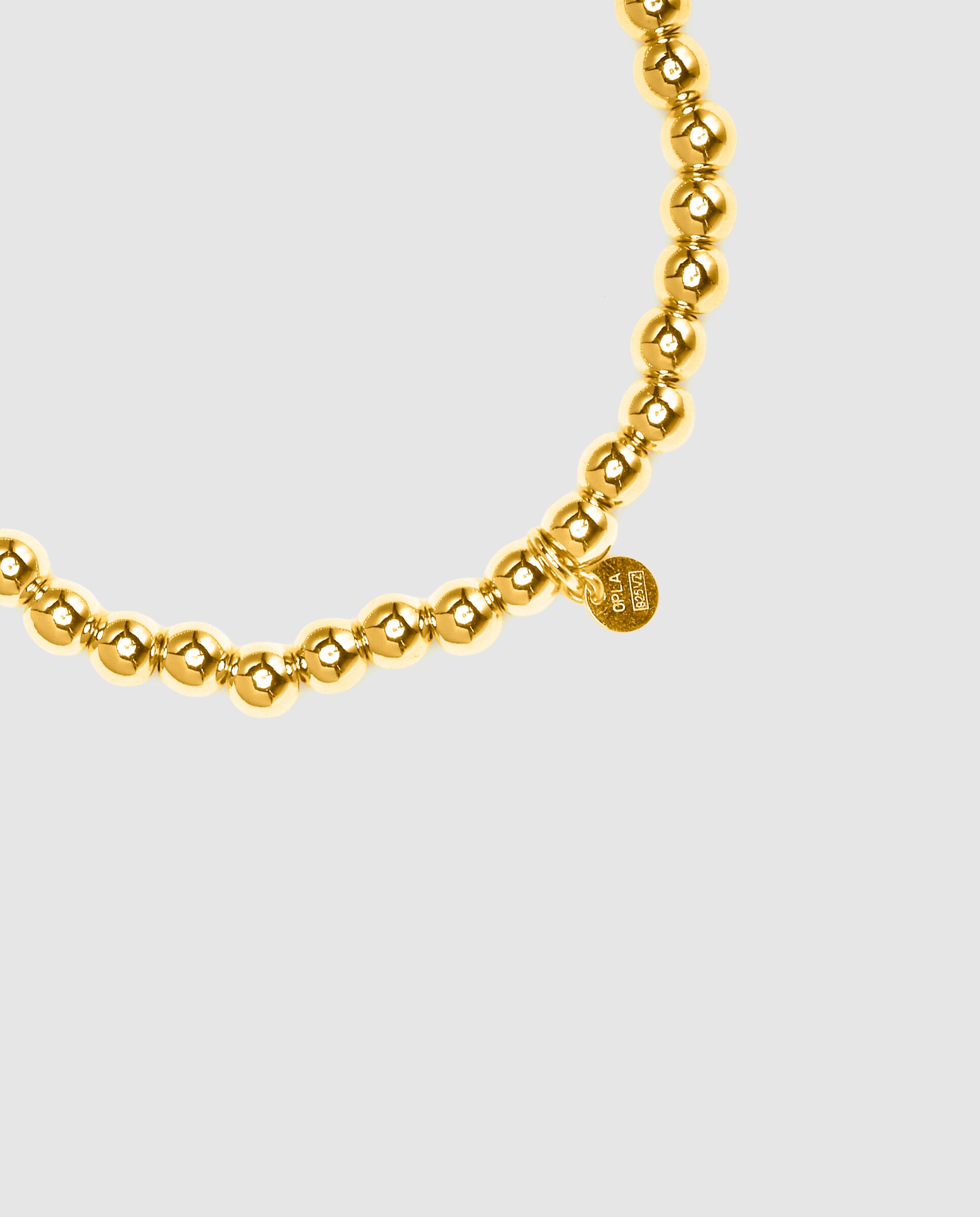 Pulseira de Corrente Momentos para Brilhar de Prata de Lei 925 Acabada em Ouro Amarelo de 18 Quilates com Zirconita Brilhante Amarelo-7