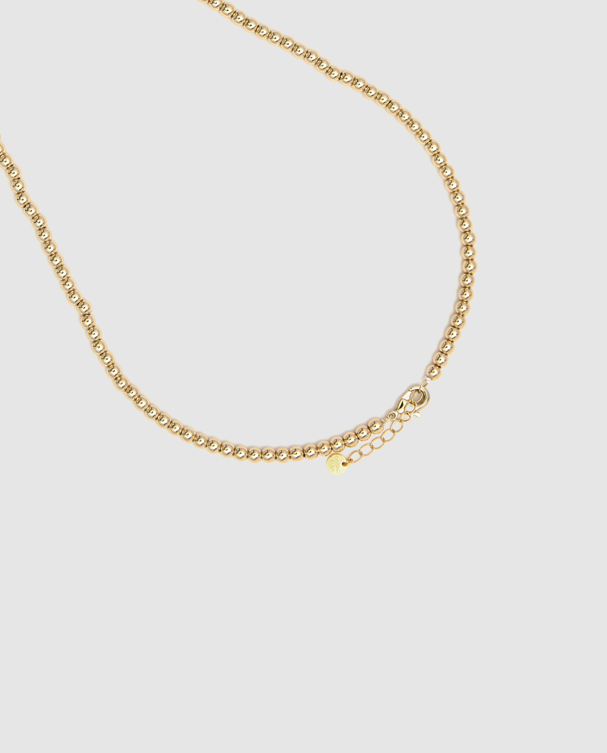 Colar Momentos para Brilhar de Prata de Lei 925 com Acabamento em Ouro Amarelo de 18 Quilates e Zirconita Brilhante Ouro / Prata-7